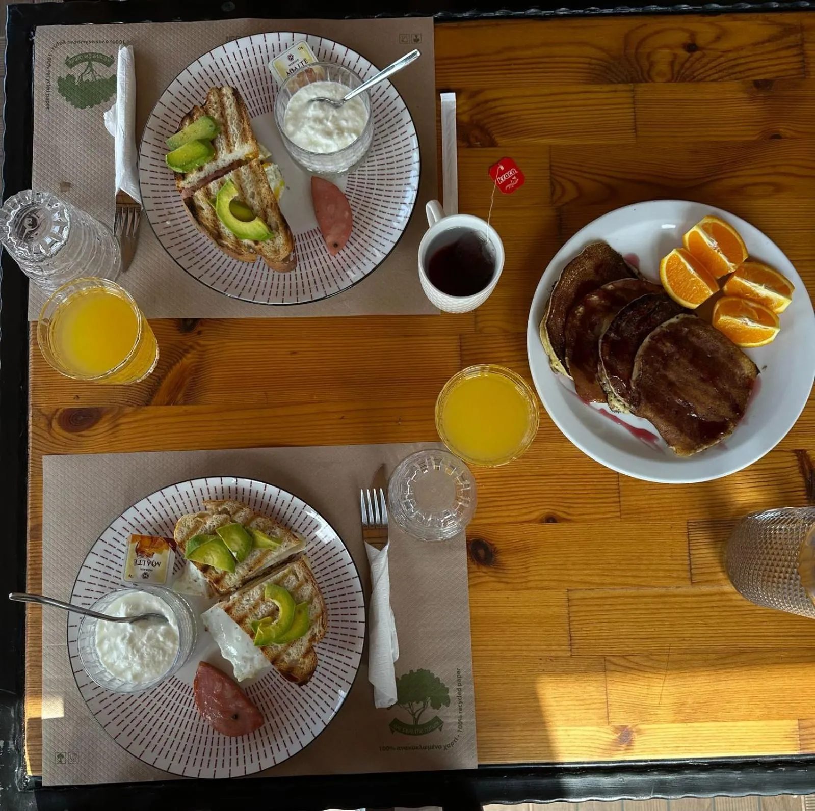 Food in Limni Resort
