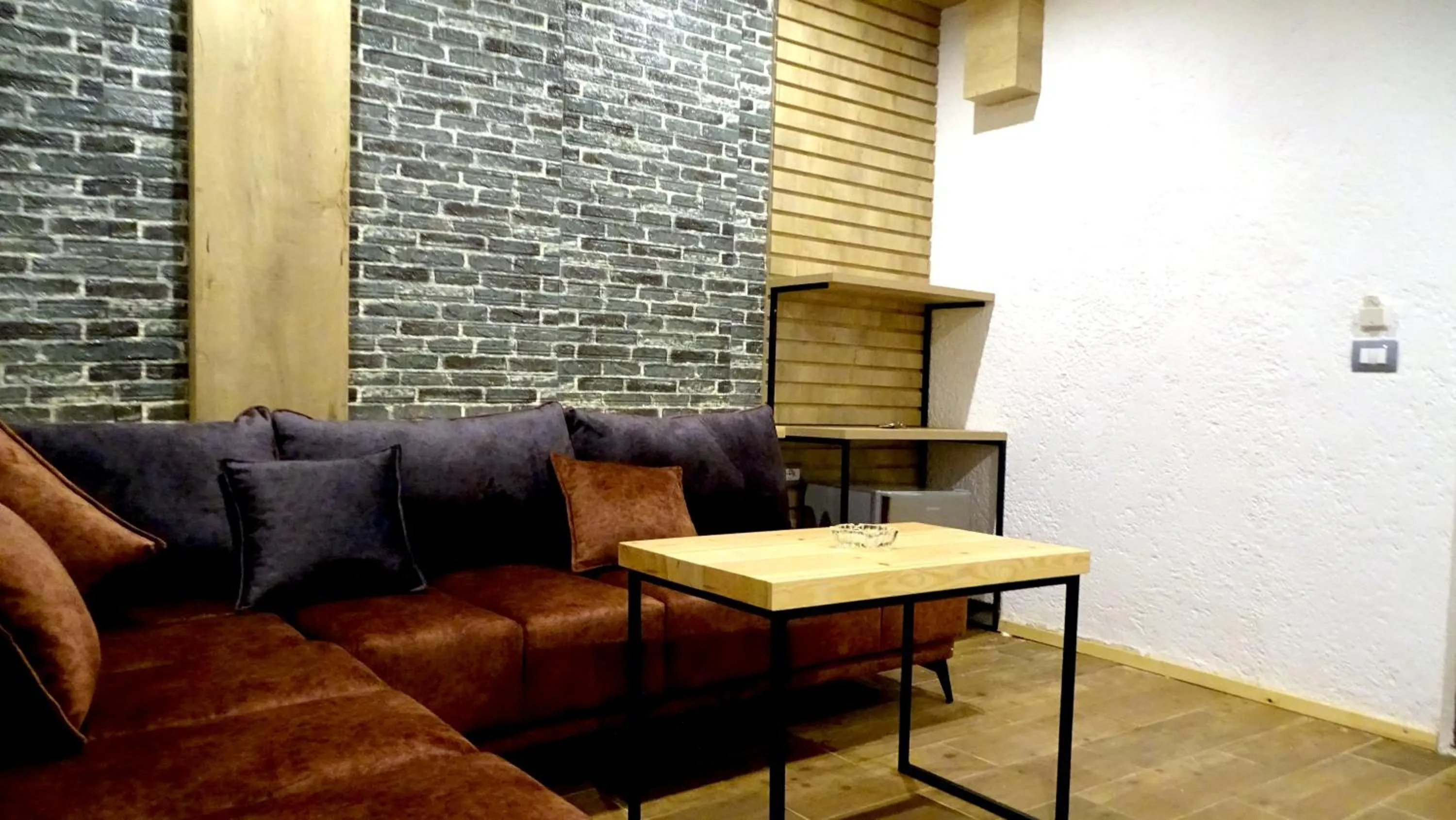 Living room in Limni Resort