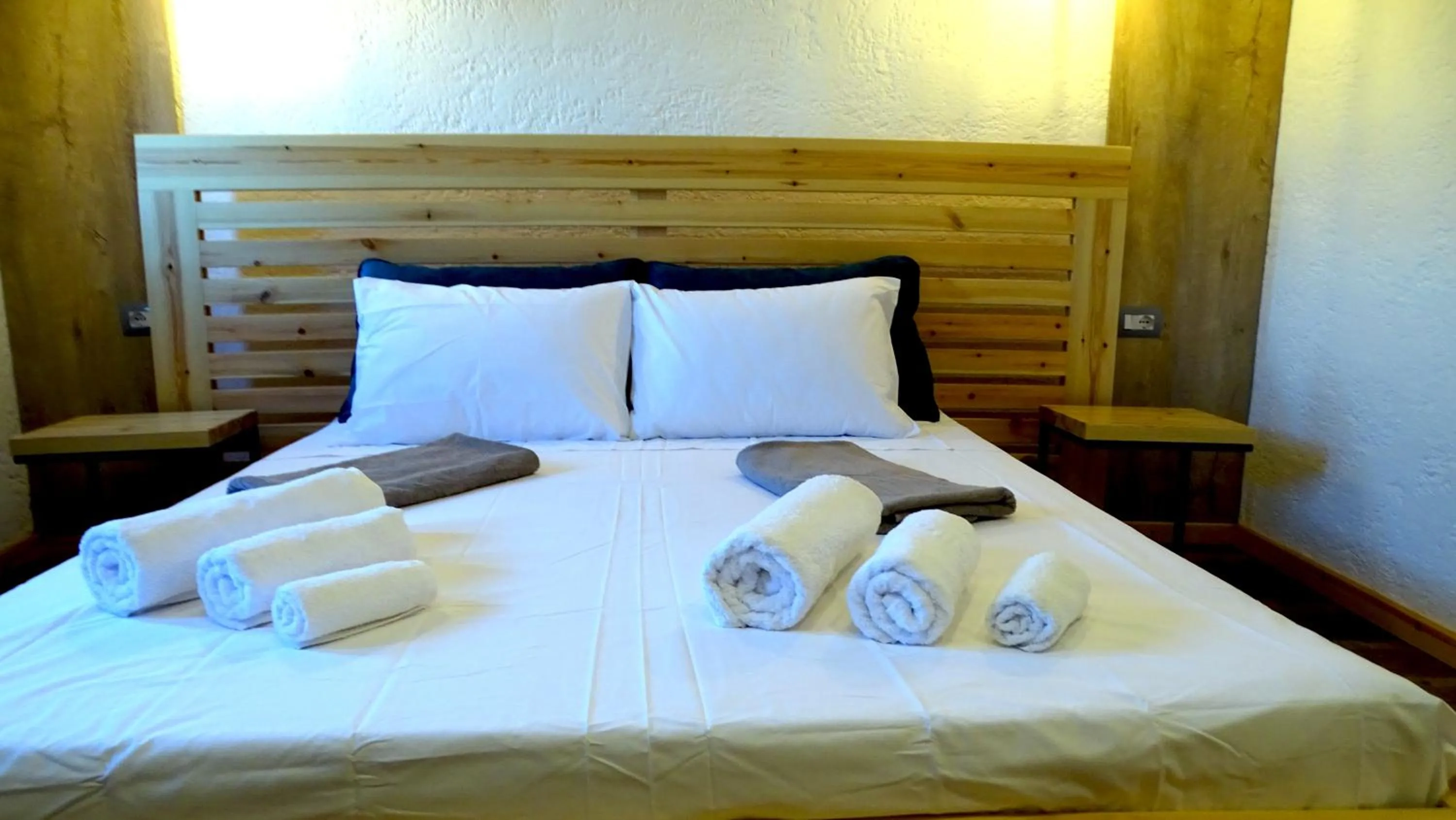 Bed in Limni Resort