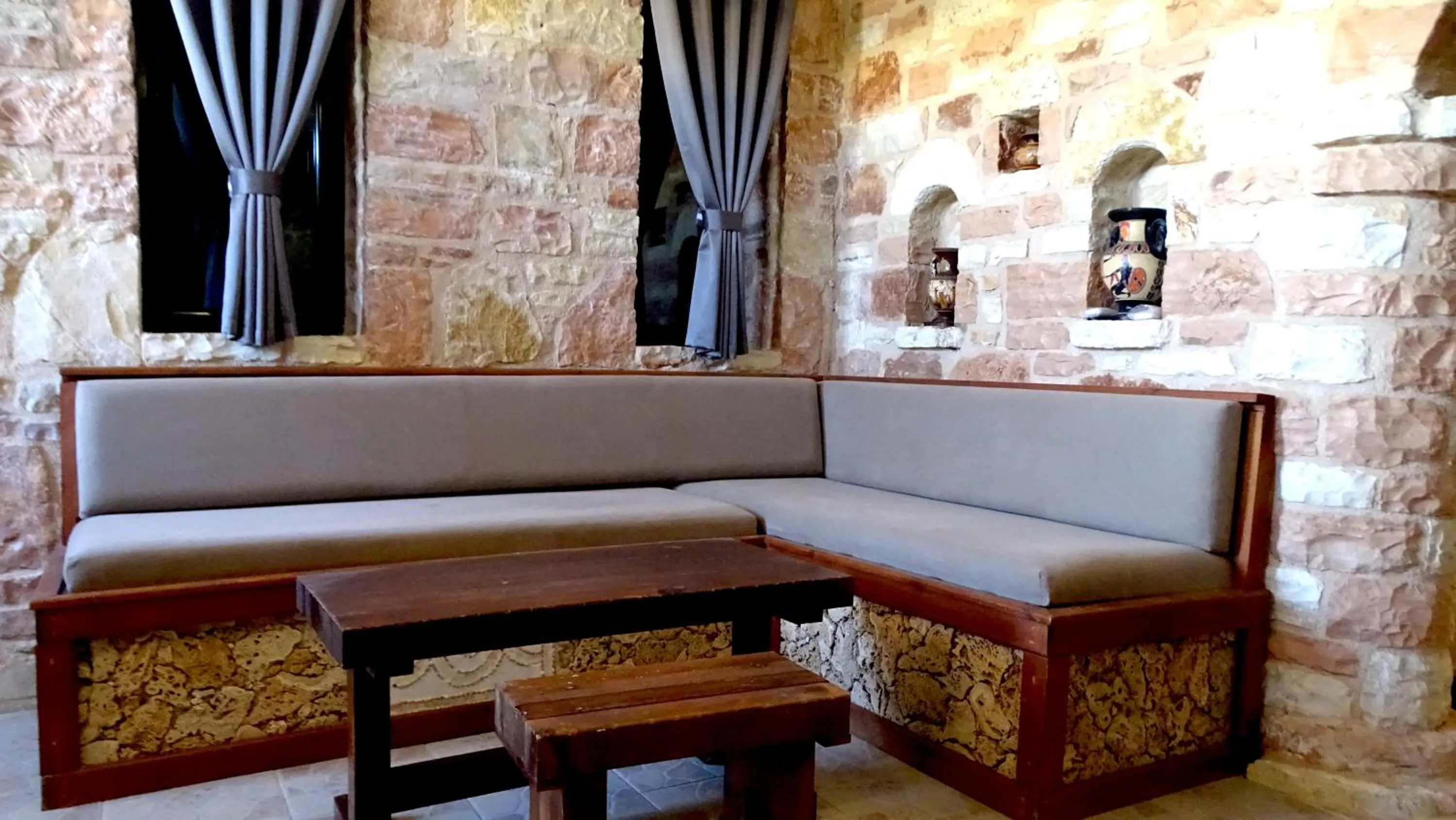 Living room in Limni Resort