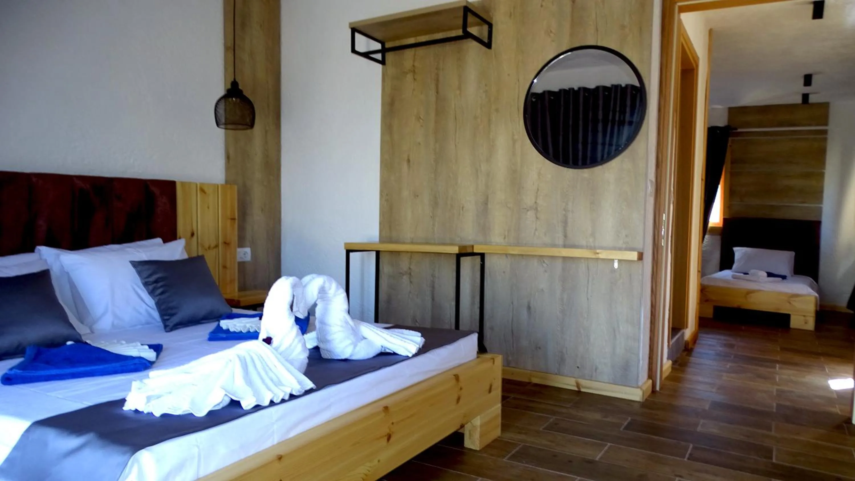 Bed in Limni Resort