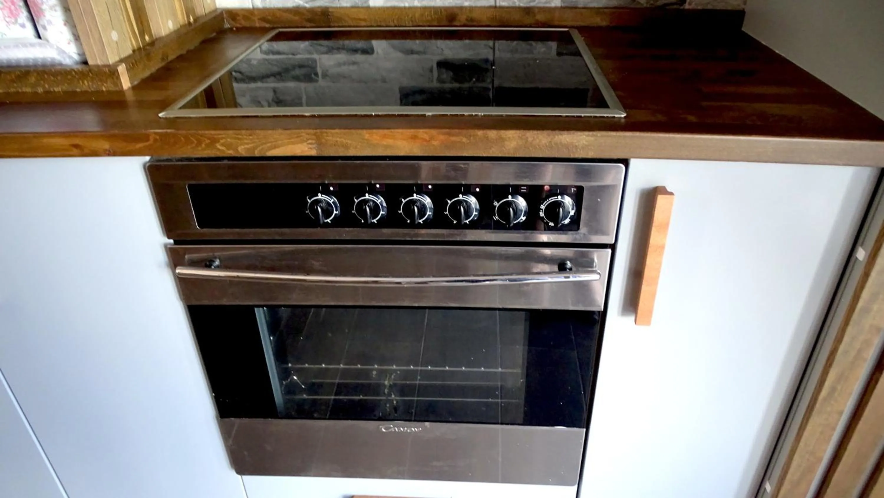 Kitchen or kitchenette in Limni Resort