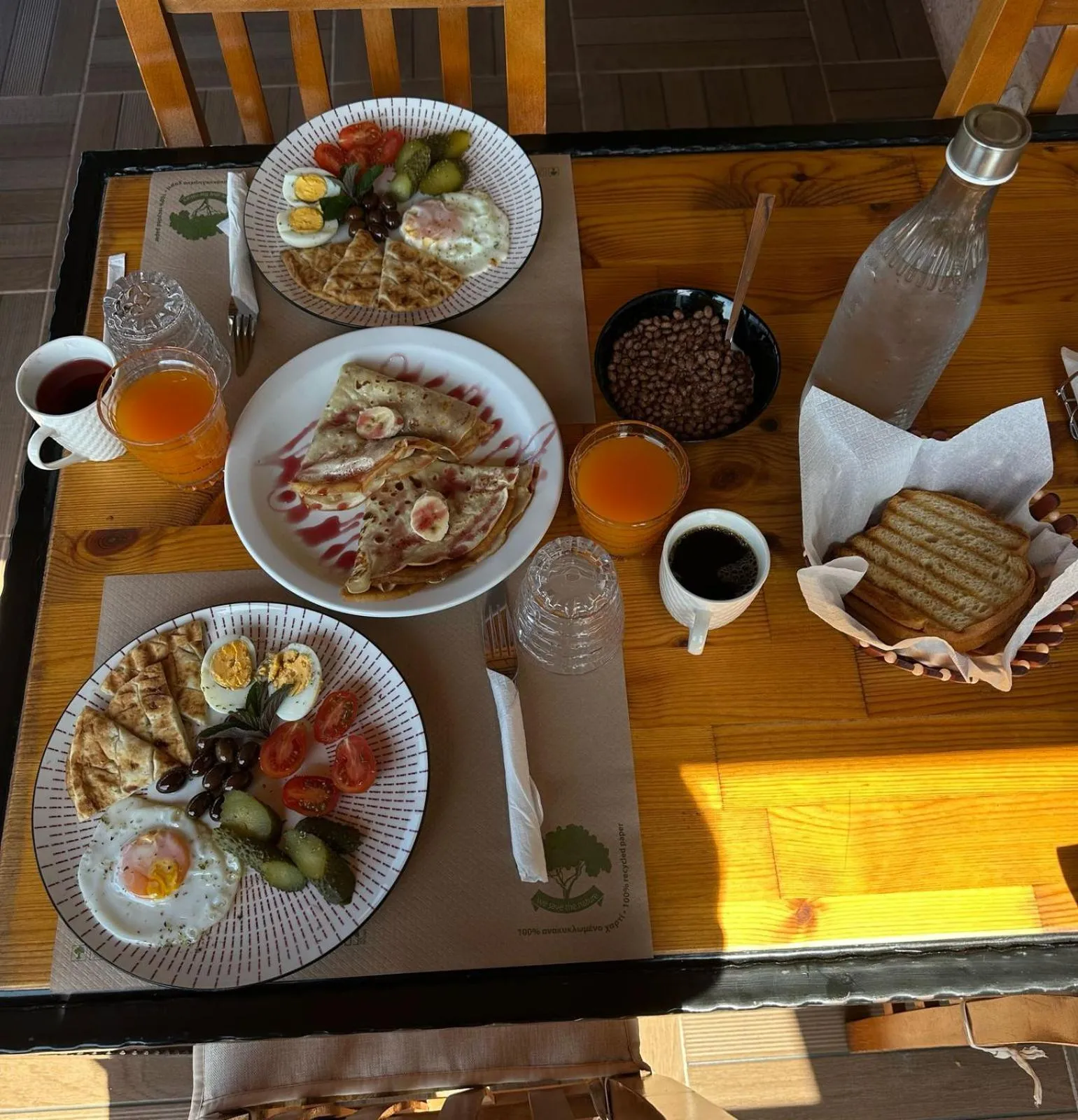 Food in Limni Resort