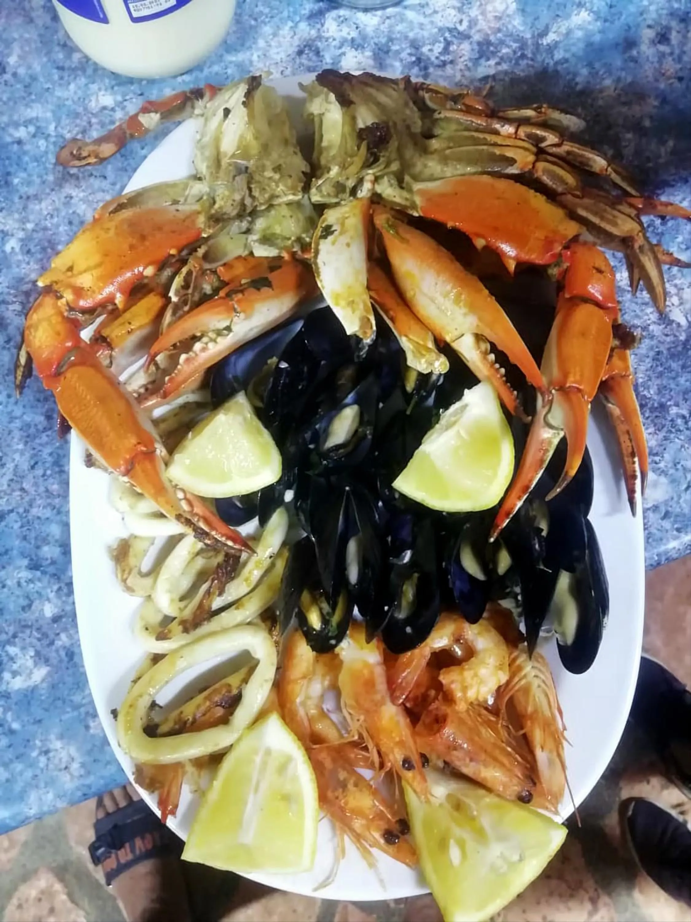 Food in Limni Resort