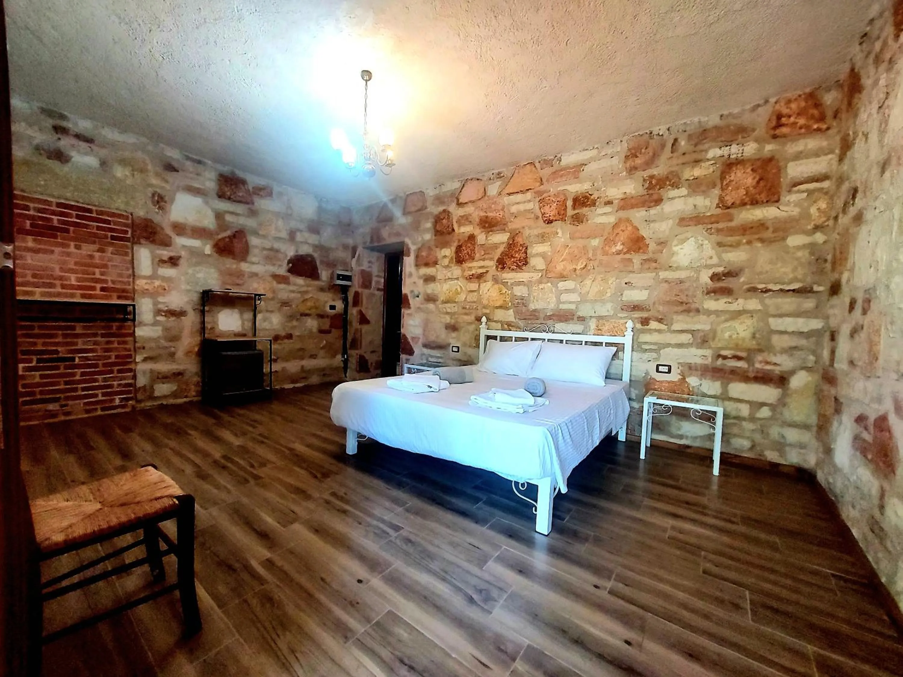 Bed in Limni Resort
