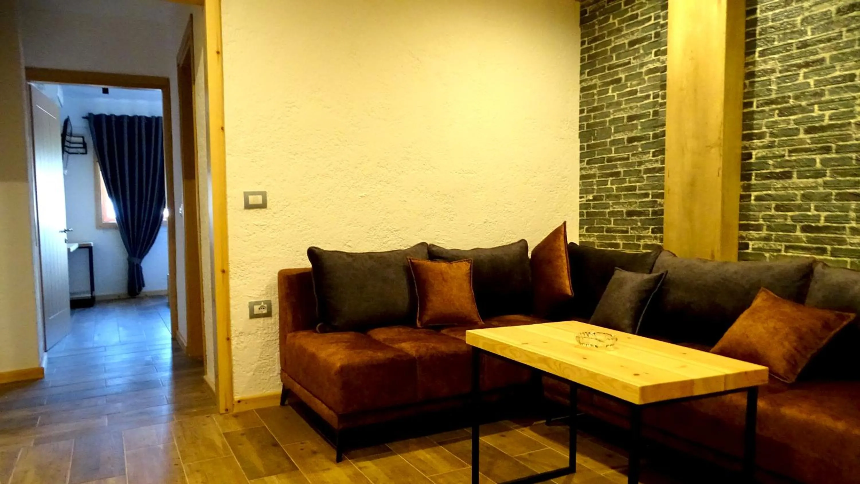 Living room in Limni Resort