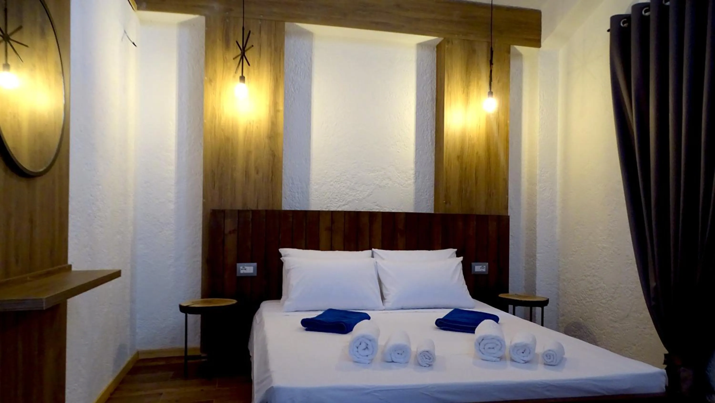 Bedroom, Bed in Limni Resort