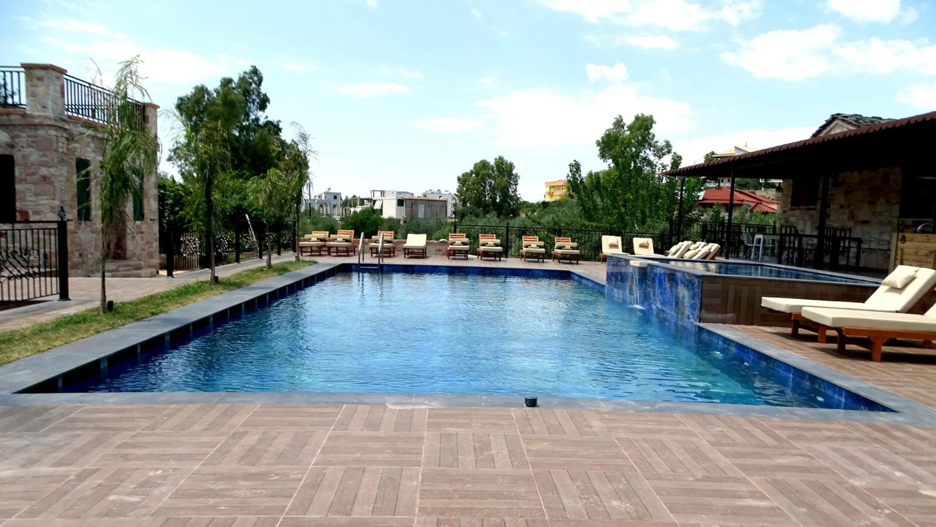Swimming pool in Limni Resort