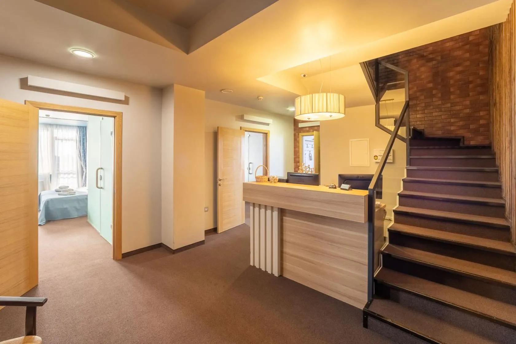 Lobby or reception in Mini-hotel People