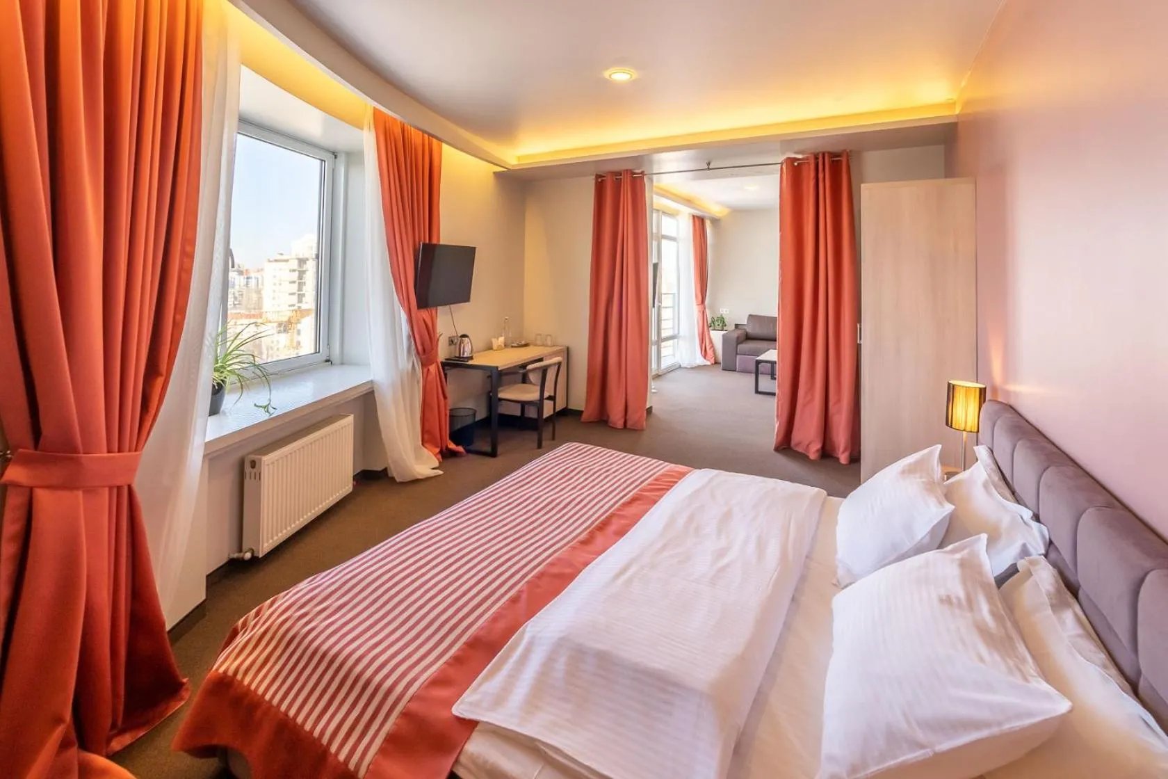 Bed in Mini-hotel People