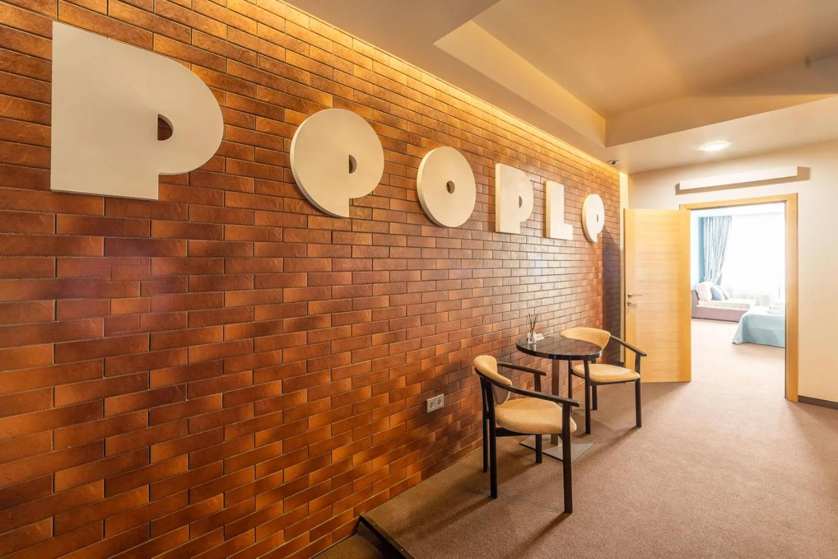 Property logo or sign in Mini-hotel People
