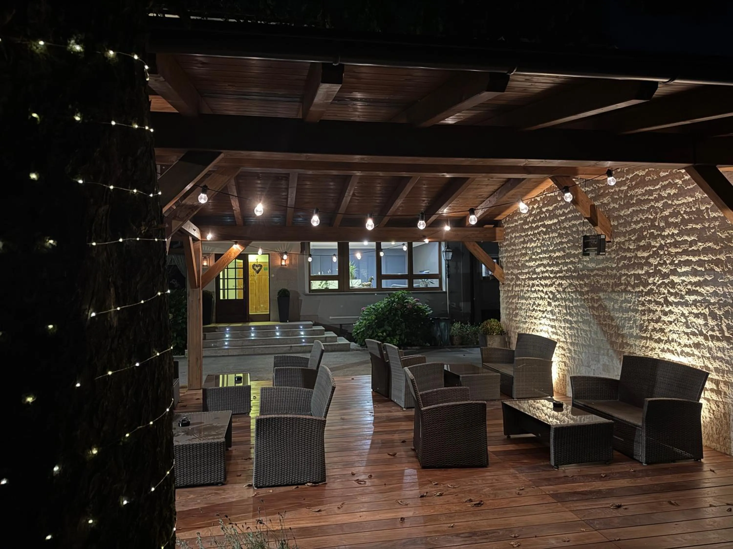 Property building in Garni Hotel Cirman