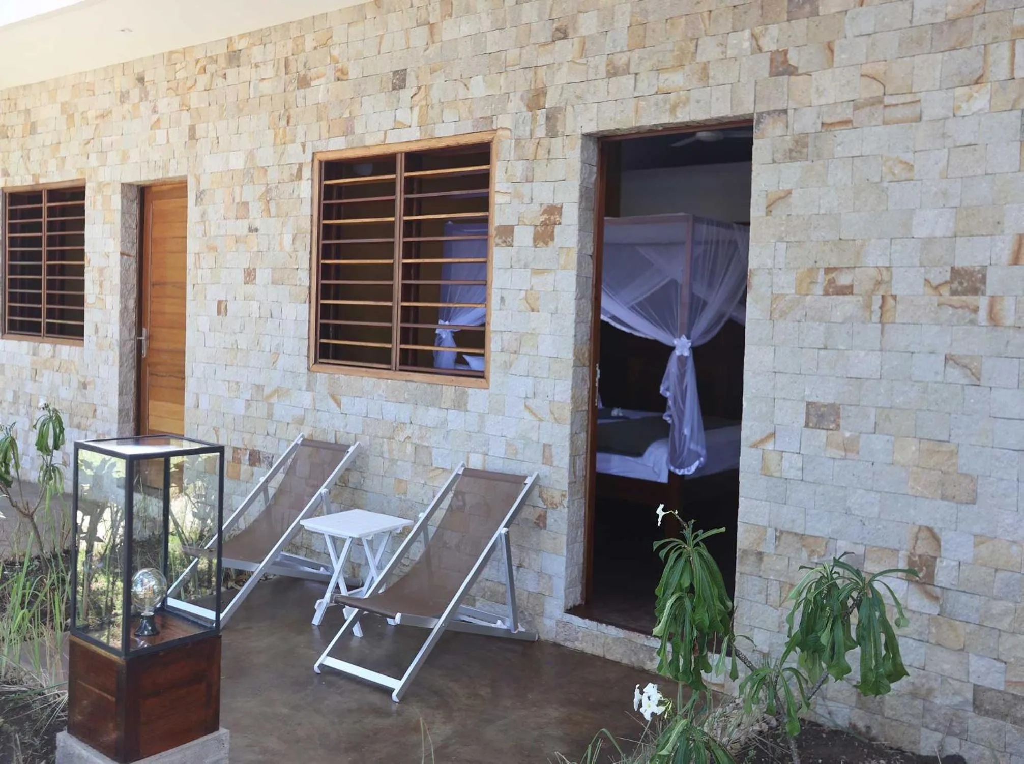 Patio in Anki Lodge