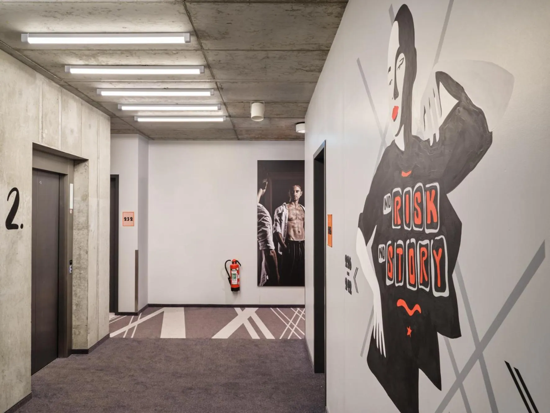 Floor plan in URBAN LOFT Berlin