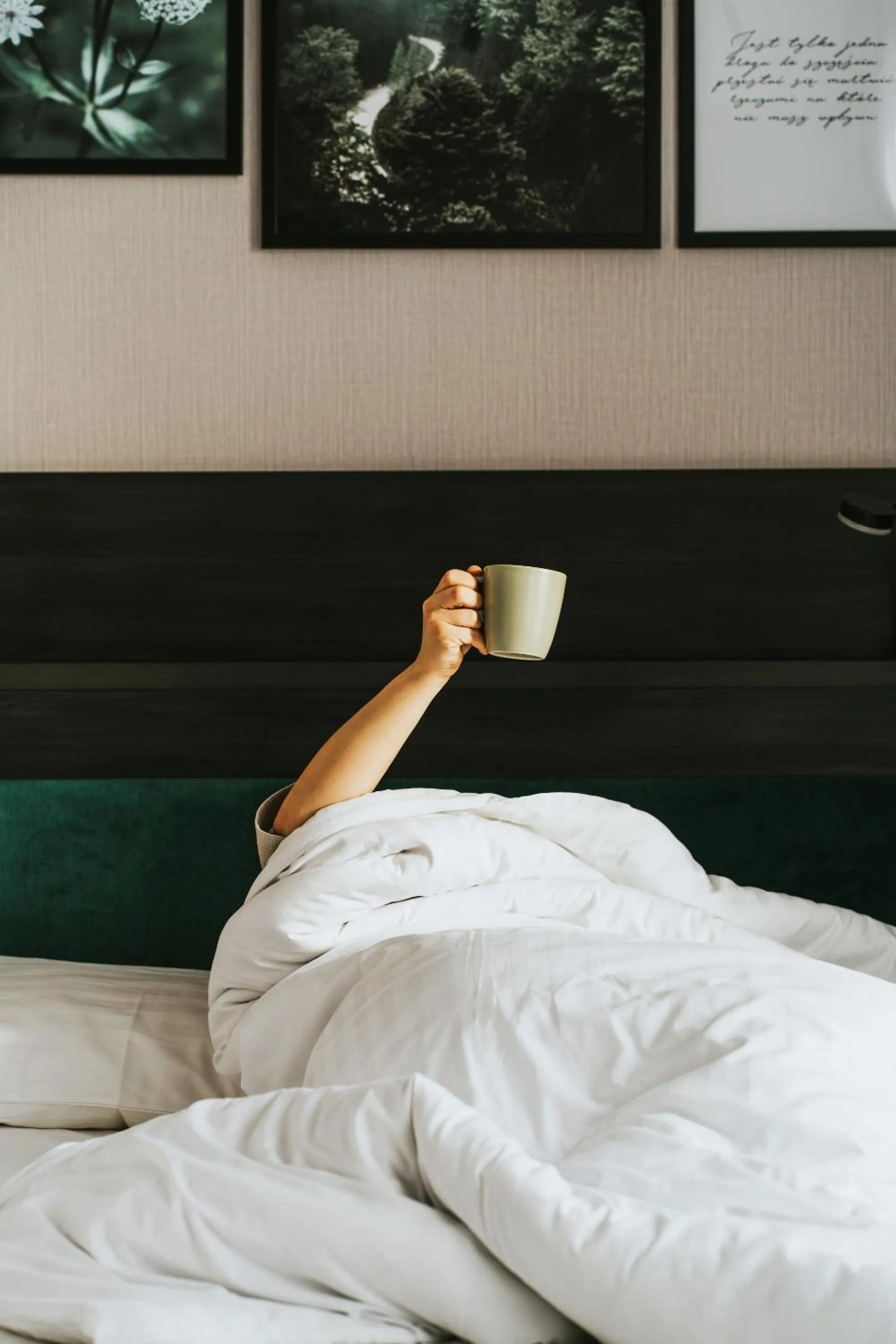 Photo of the whole room, Bed in Green Hotel