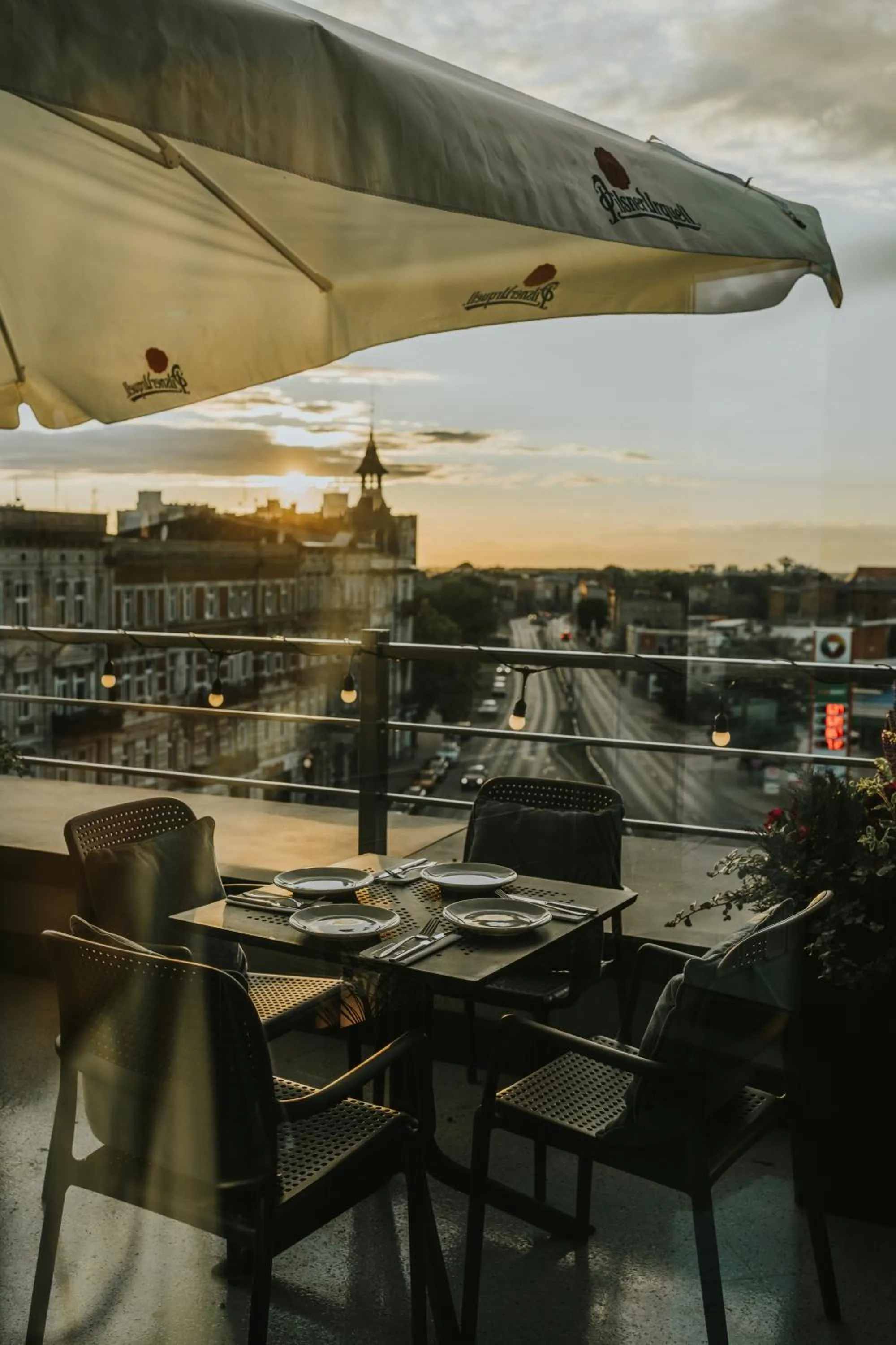 Property building in Green Hotel