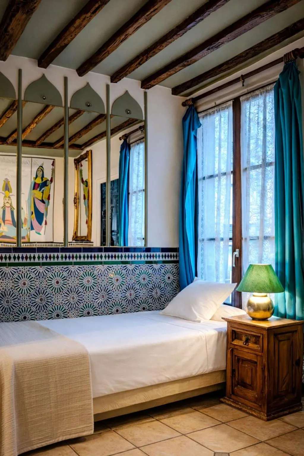 Bedroom, Bed in Hotel de Nesle