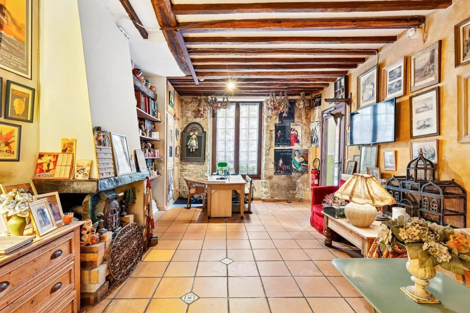 Lobby or reception in Hotel de Nesle