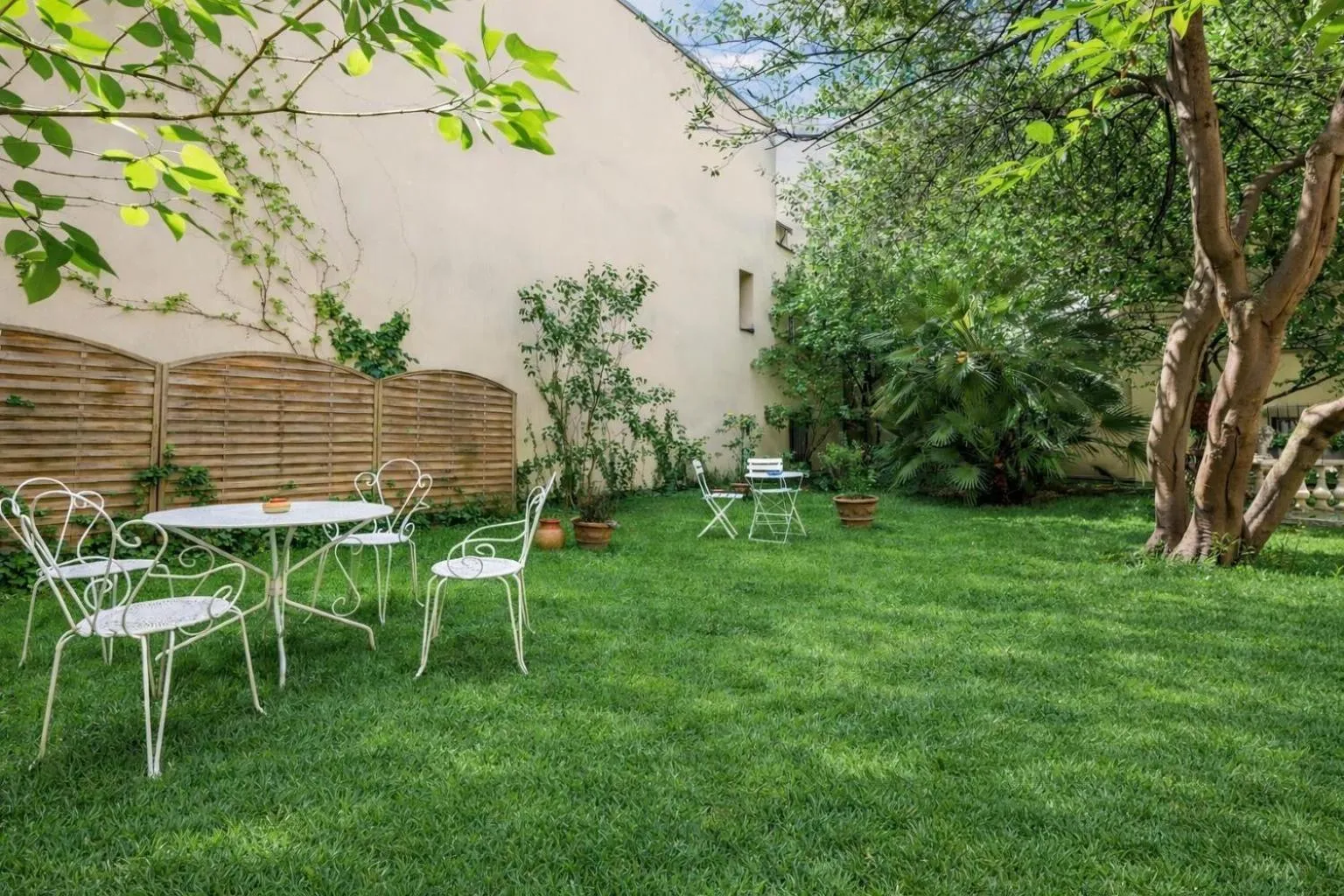 Garden in Hotel de Nesle
