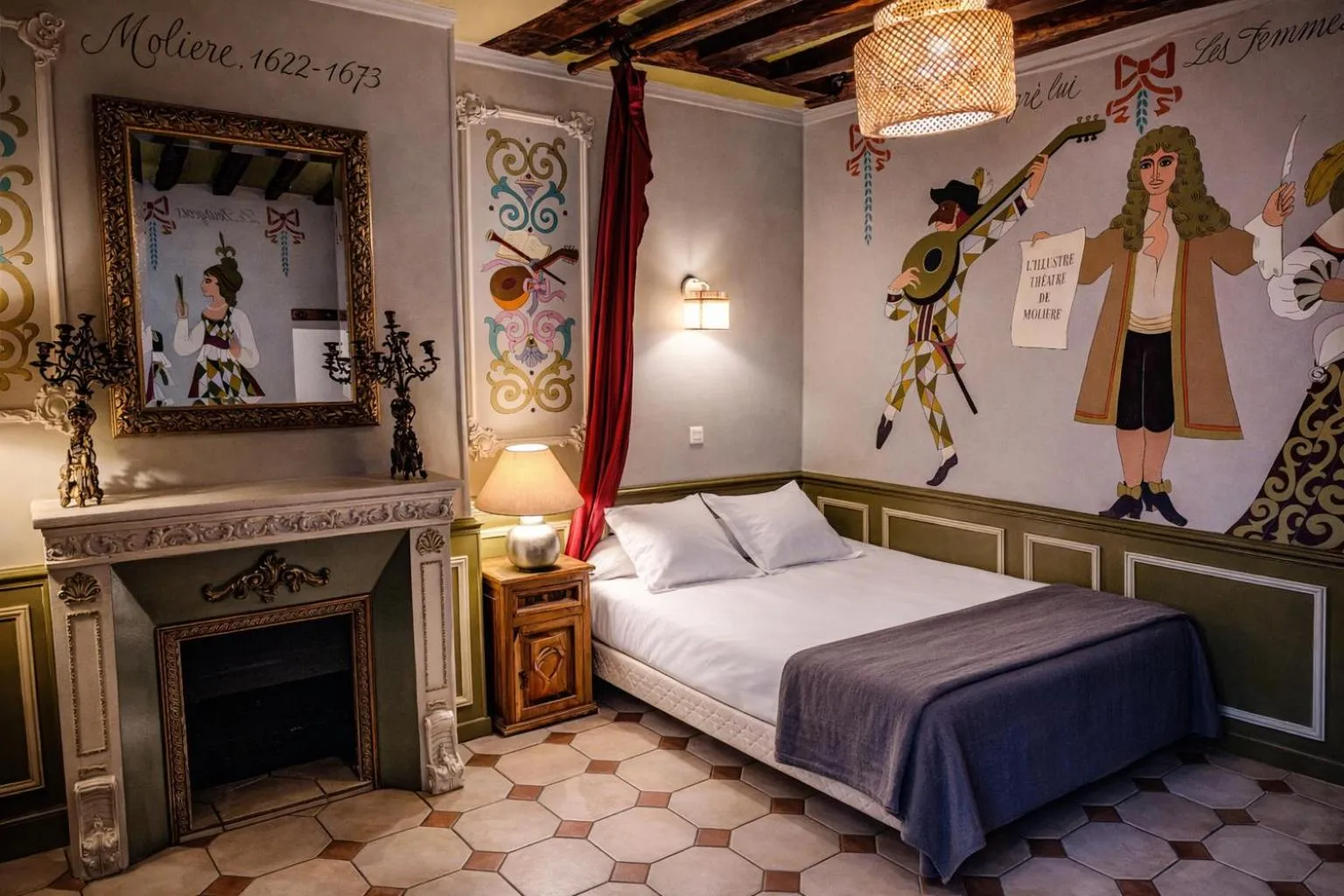 Bedroom, Bed in Hotel de Nesle