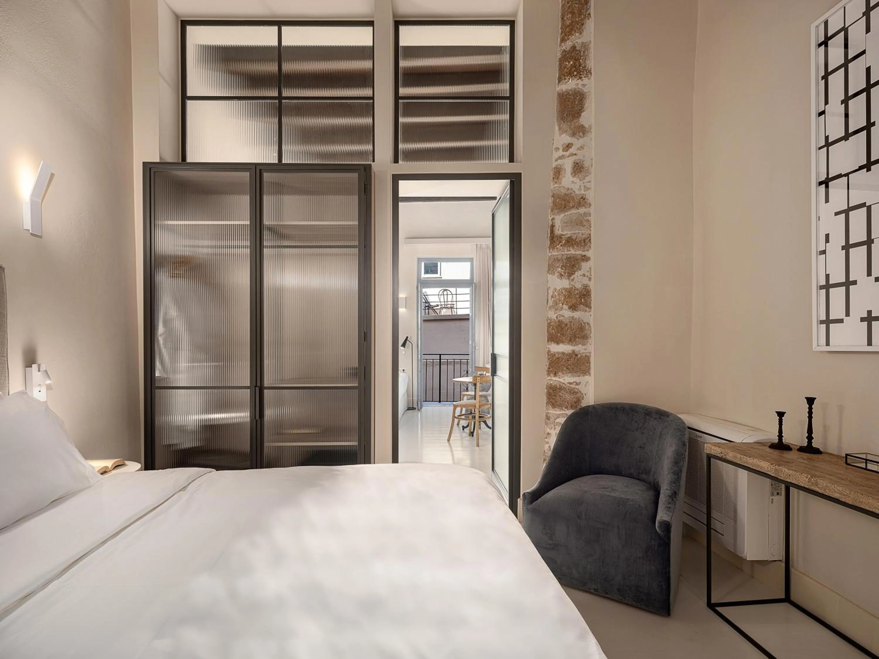Bed in AZADE Chania