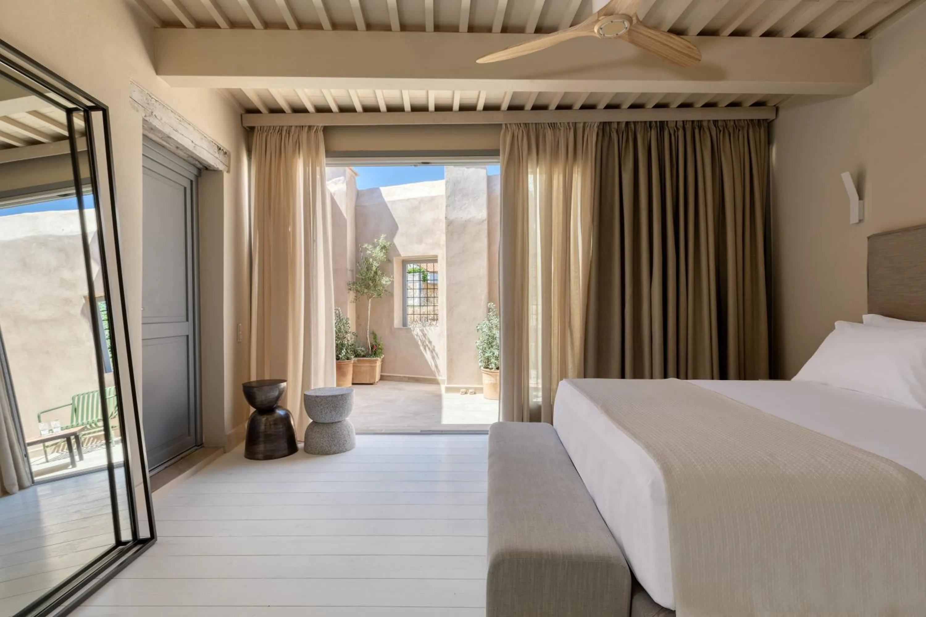 Bed in AZADE Chania