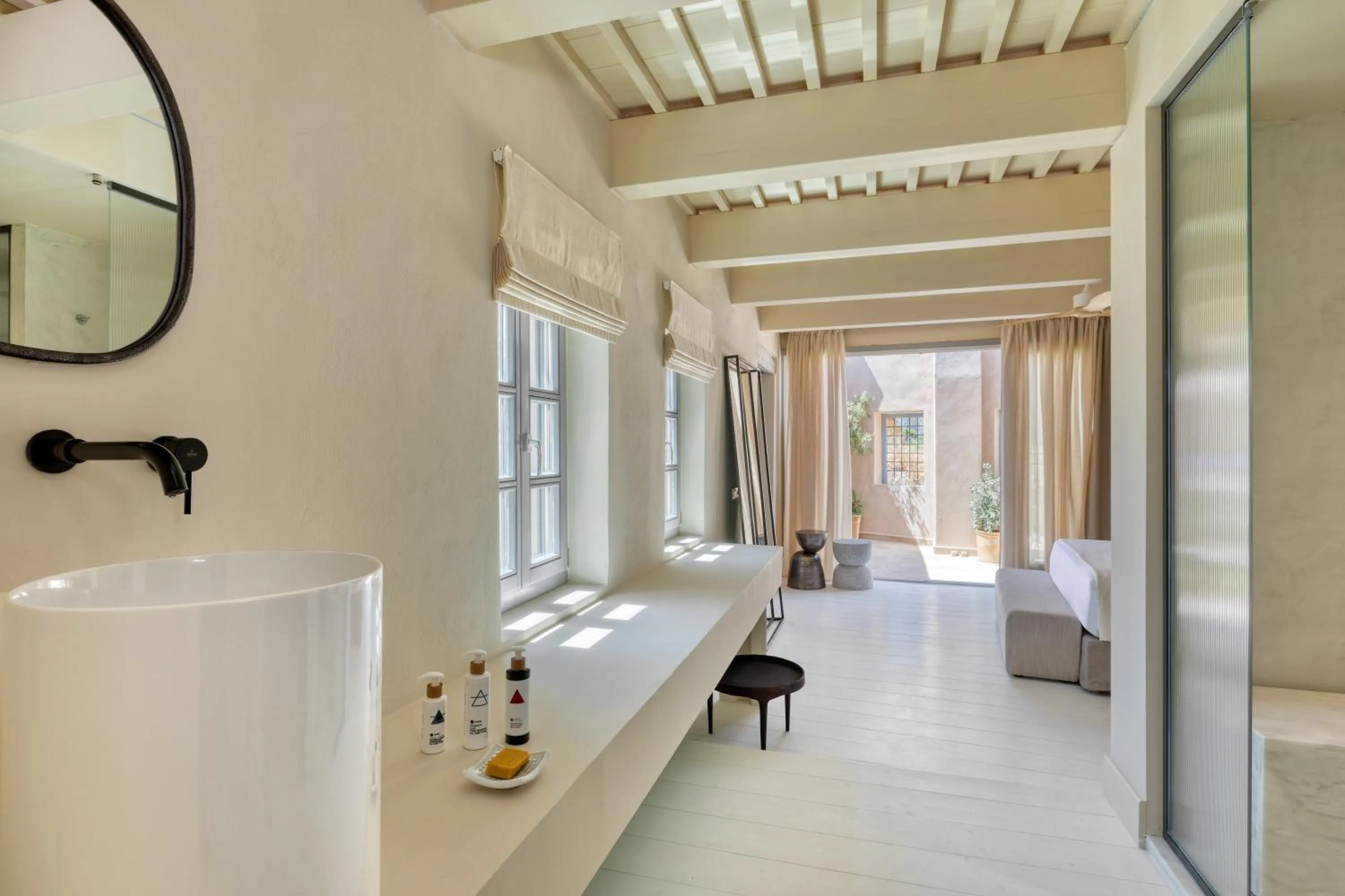 Bed in AZADE Chania