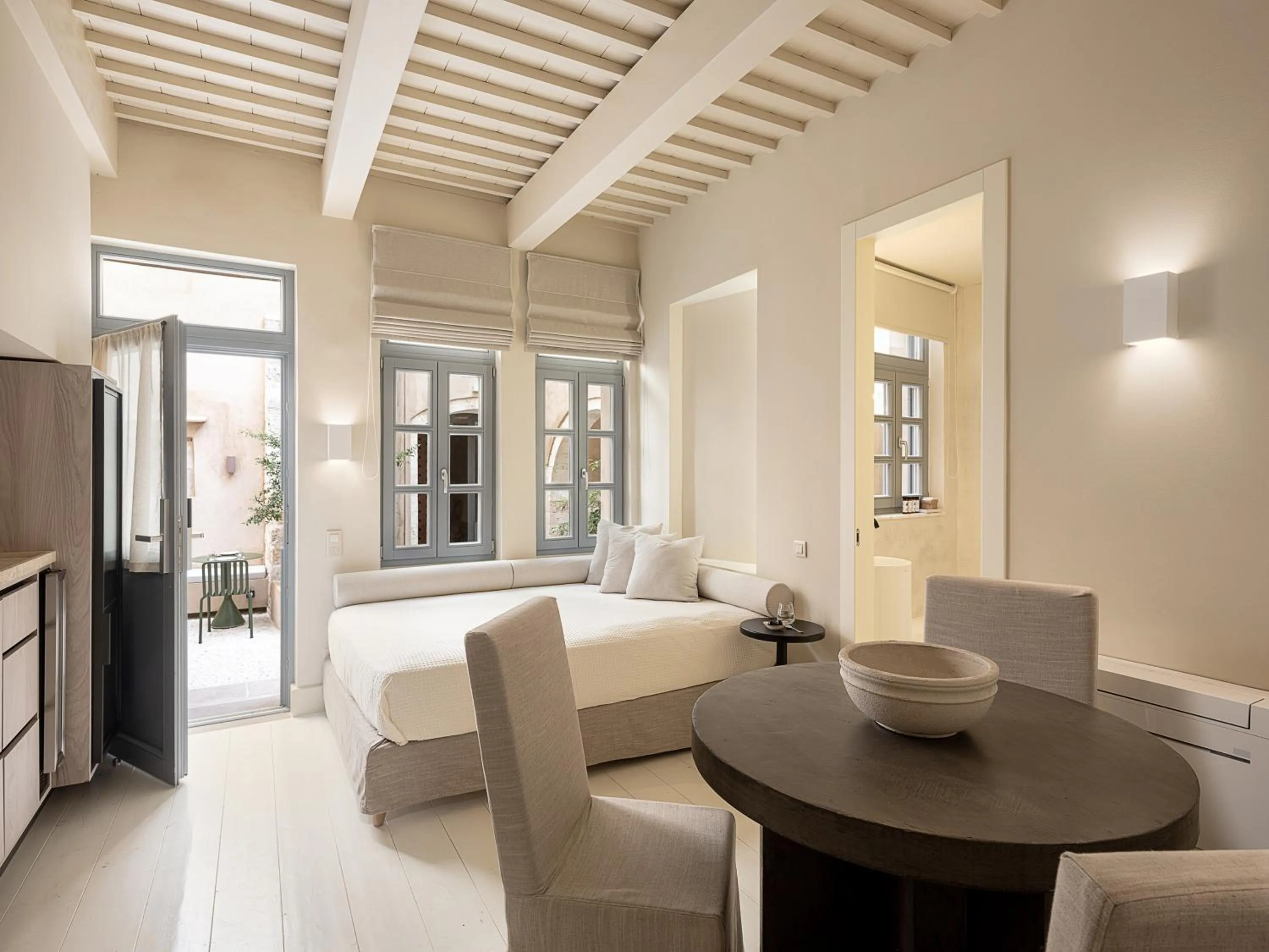 Living room in AZADE Chania