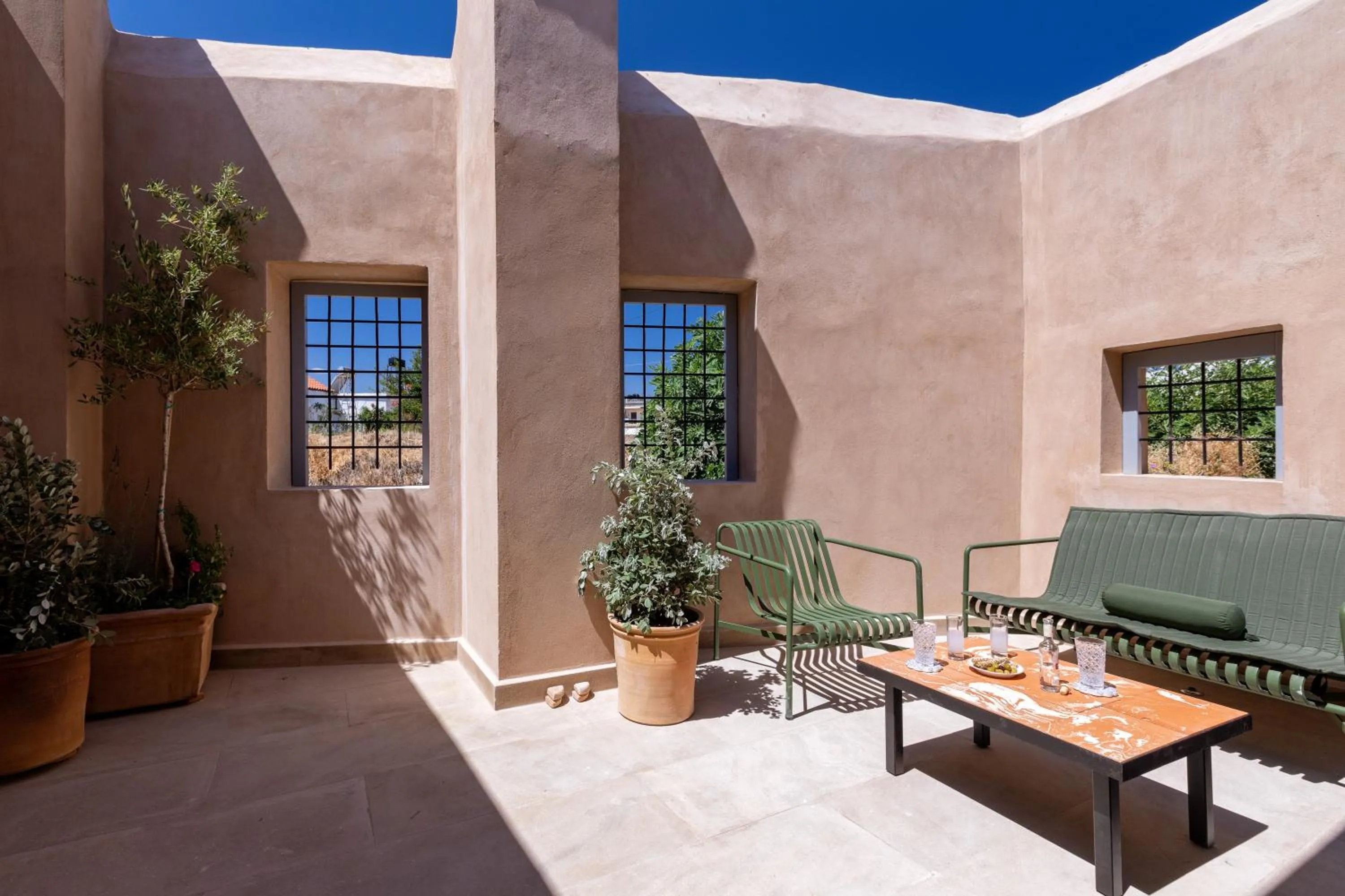 Balcony/Terrace in AZADE Chania