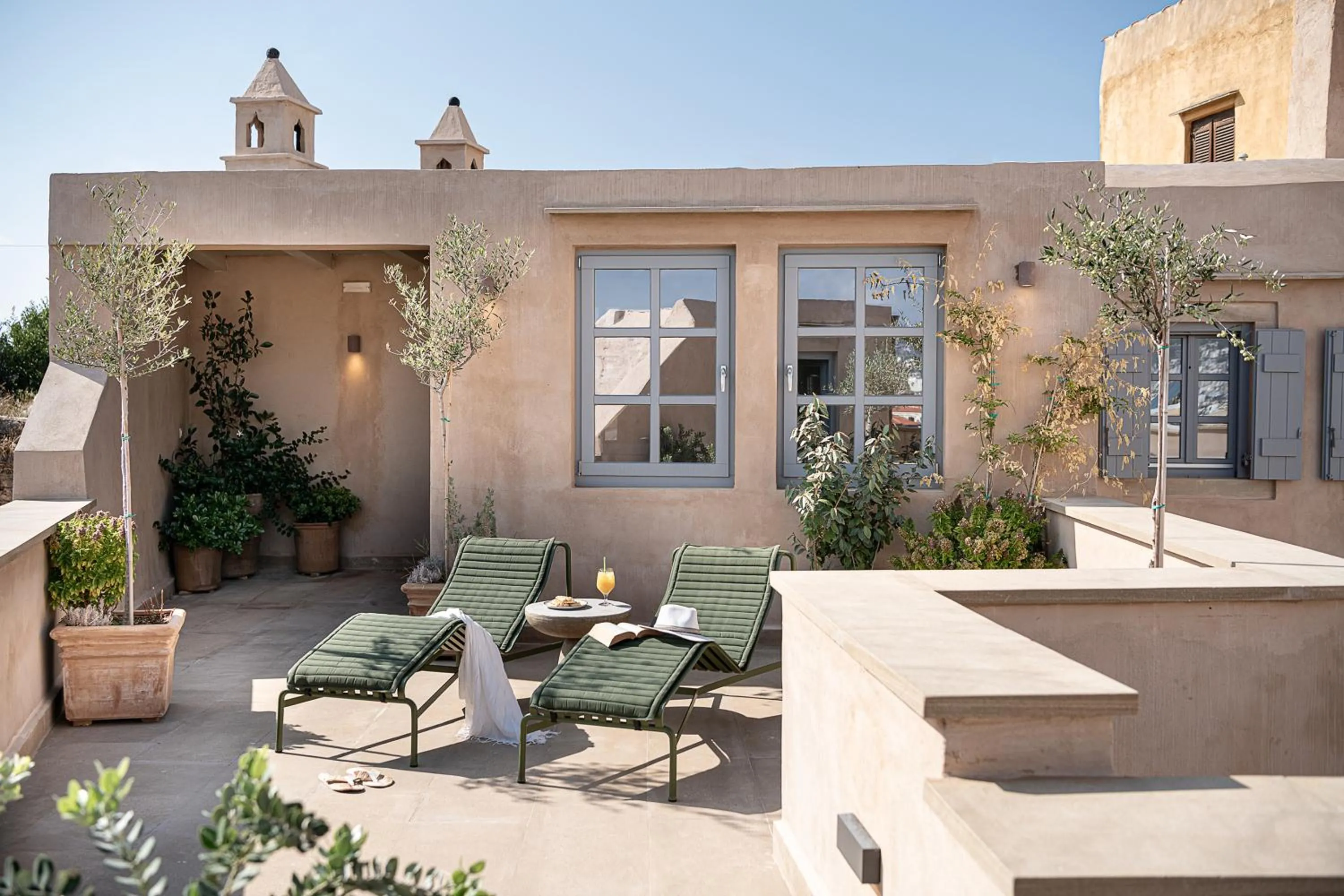 Patio in AZADE Chania