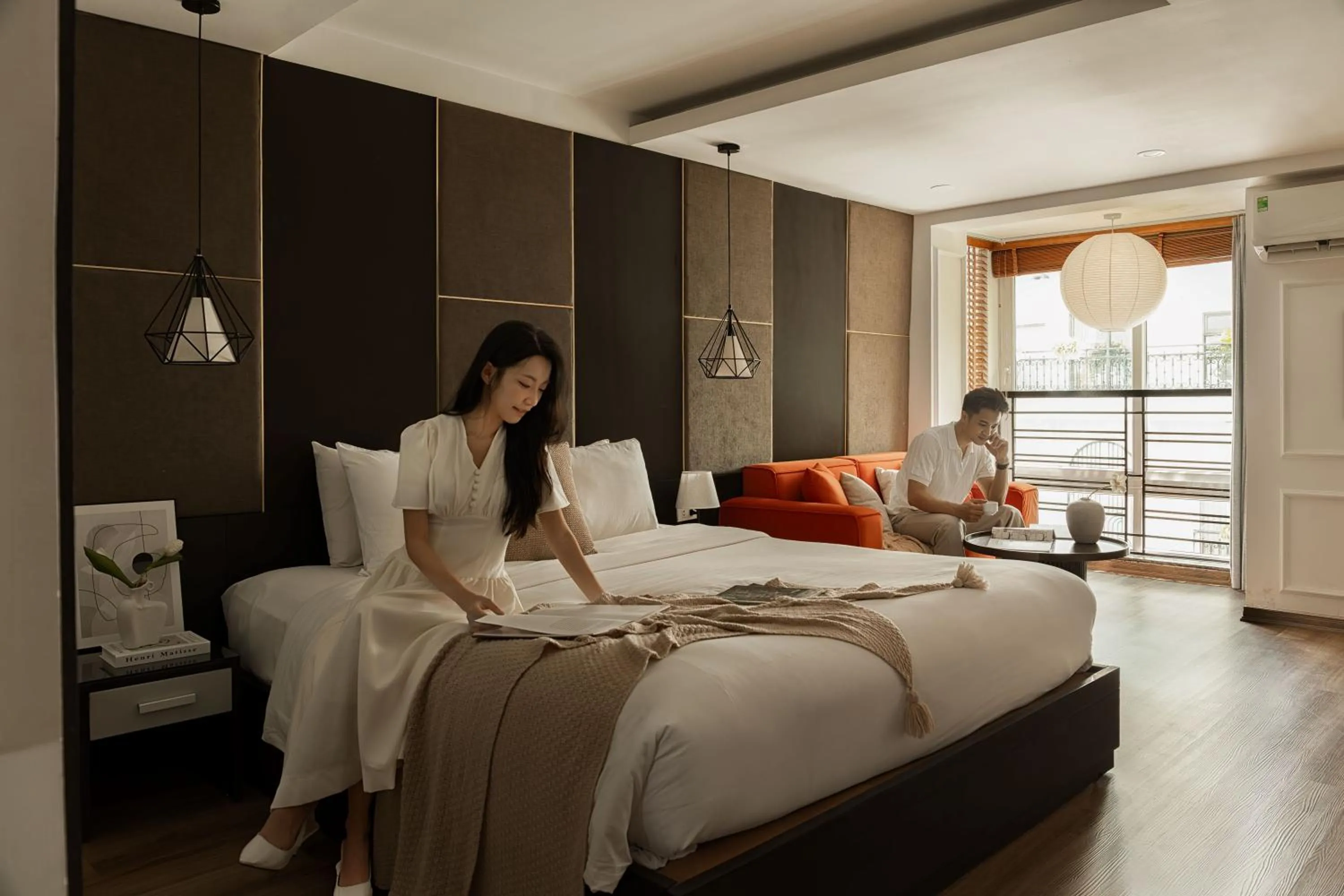 Bedroom, Bed in Keypad Hotel - 24 Hang Ga