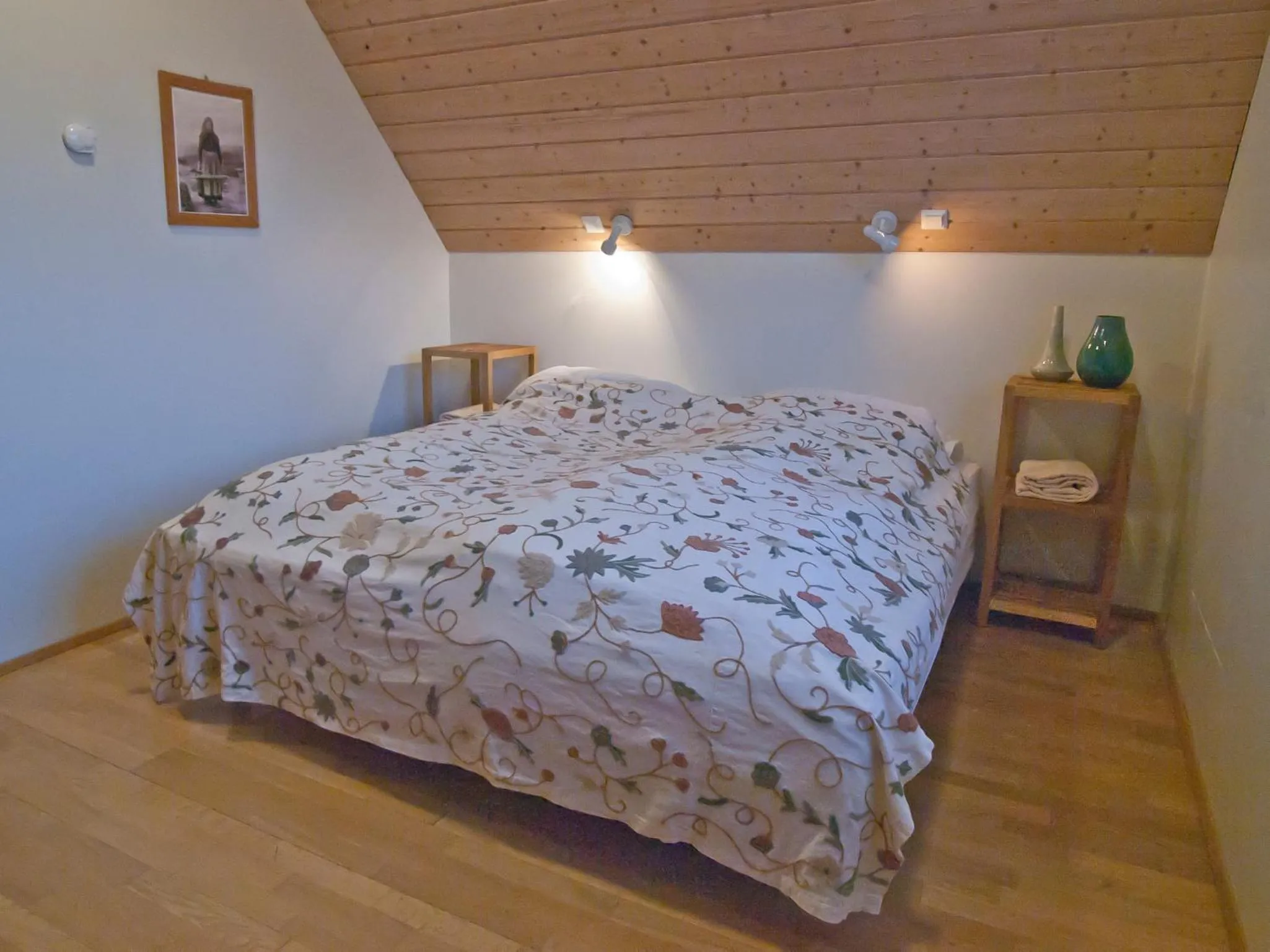 Bed in Skyrhusid HI Hostel