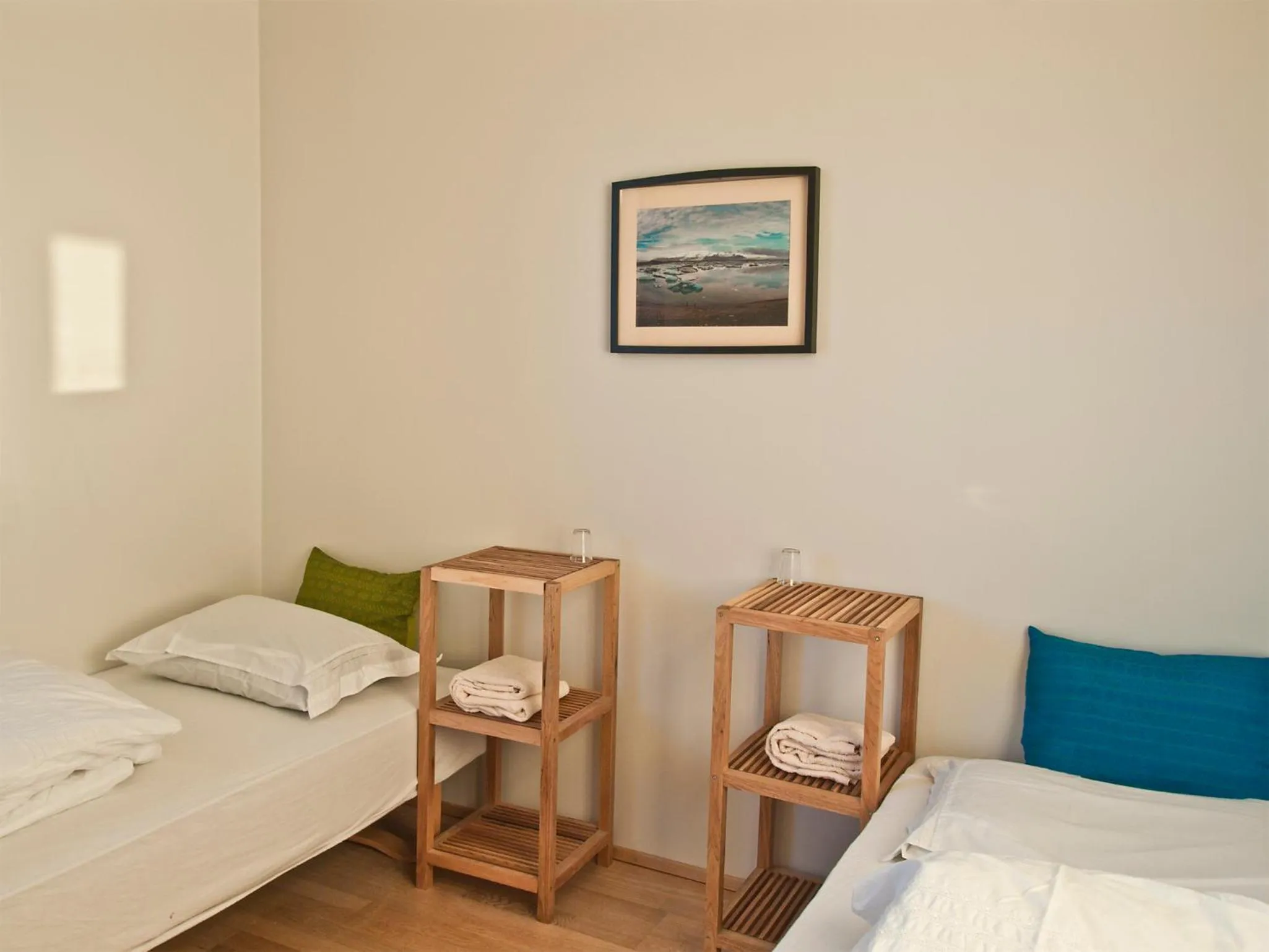 Bed in Skyrhusid HI Hostel