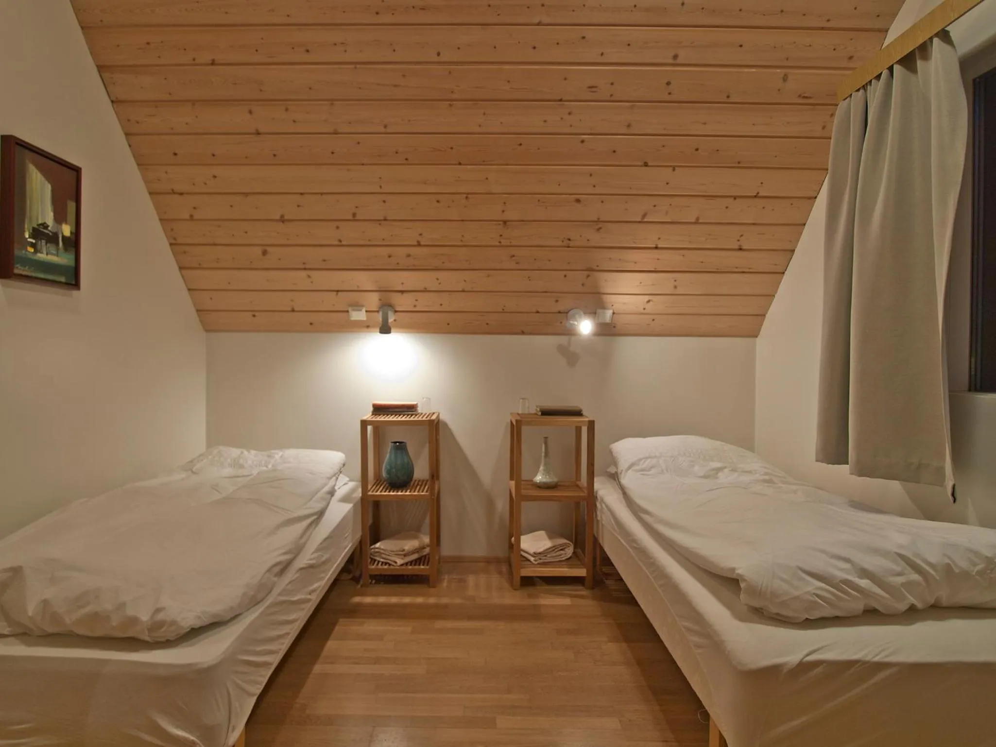 Bed in Skyrhusid HI Hostel