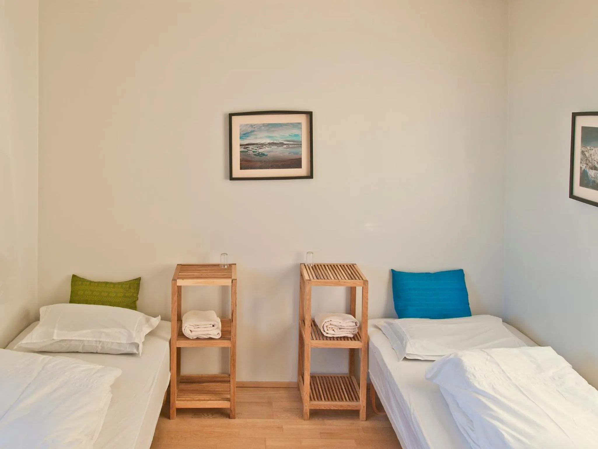 Bed in Skyrhusid HI Hostel