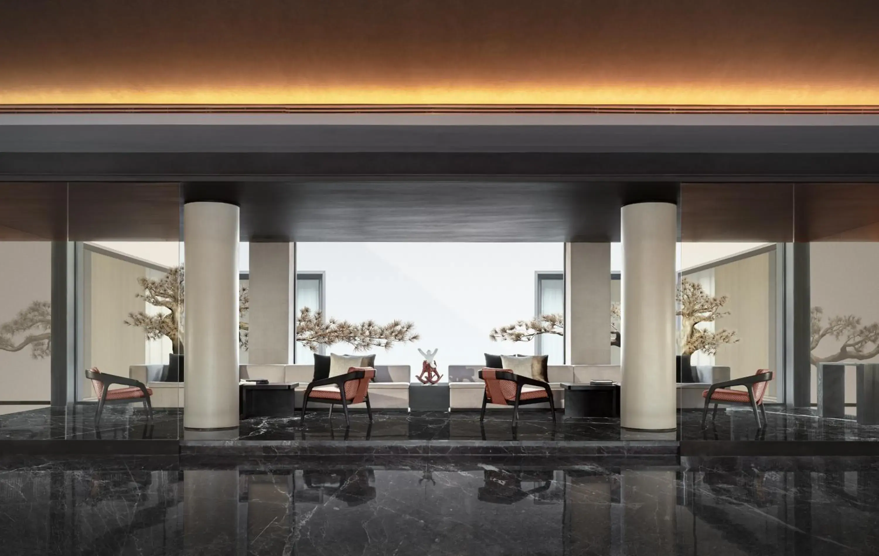 Lobby or reception in Kimpton Bamboo Grove Suzhou by IHG Lobby or reception in Kimpton Bamboo Grove Suzhou by IHG