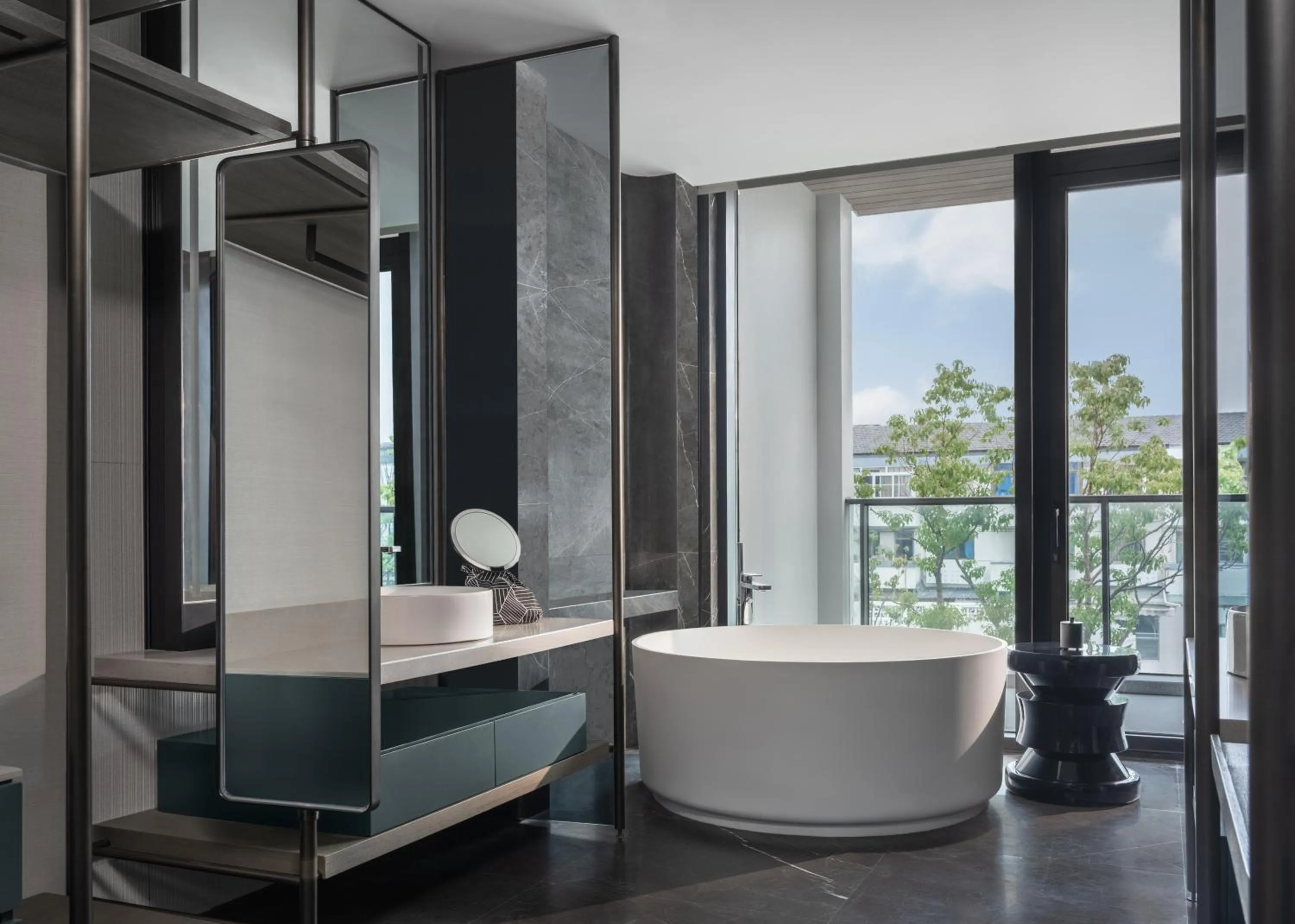 Bathroom in Kimpton Bamboo Grove Suzhou by IHG