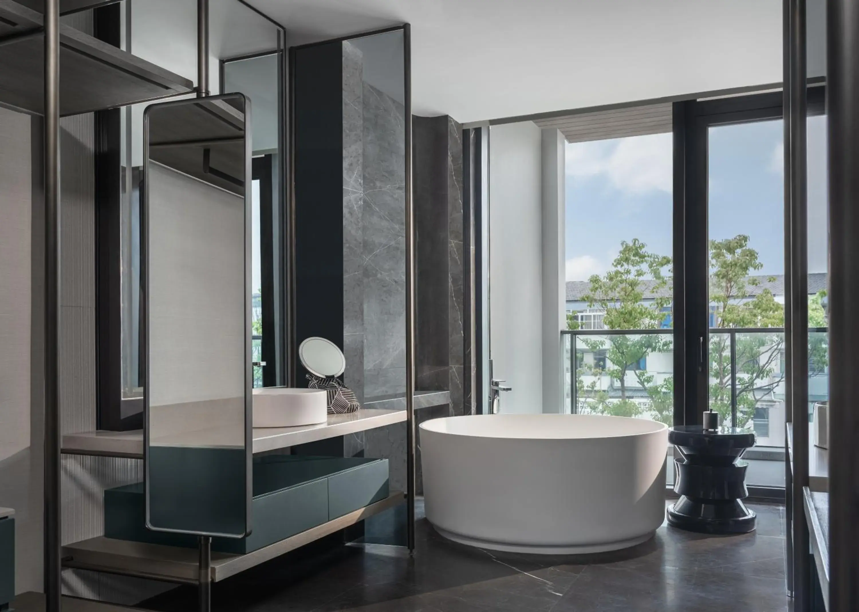 Bathroom in Kimpton Bamboo Grove Suzhou by IHG Bathroom in Kimpton Bamboo Grove Suzhou by IHG