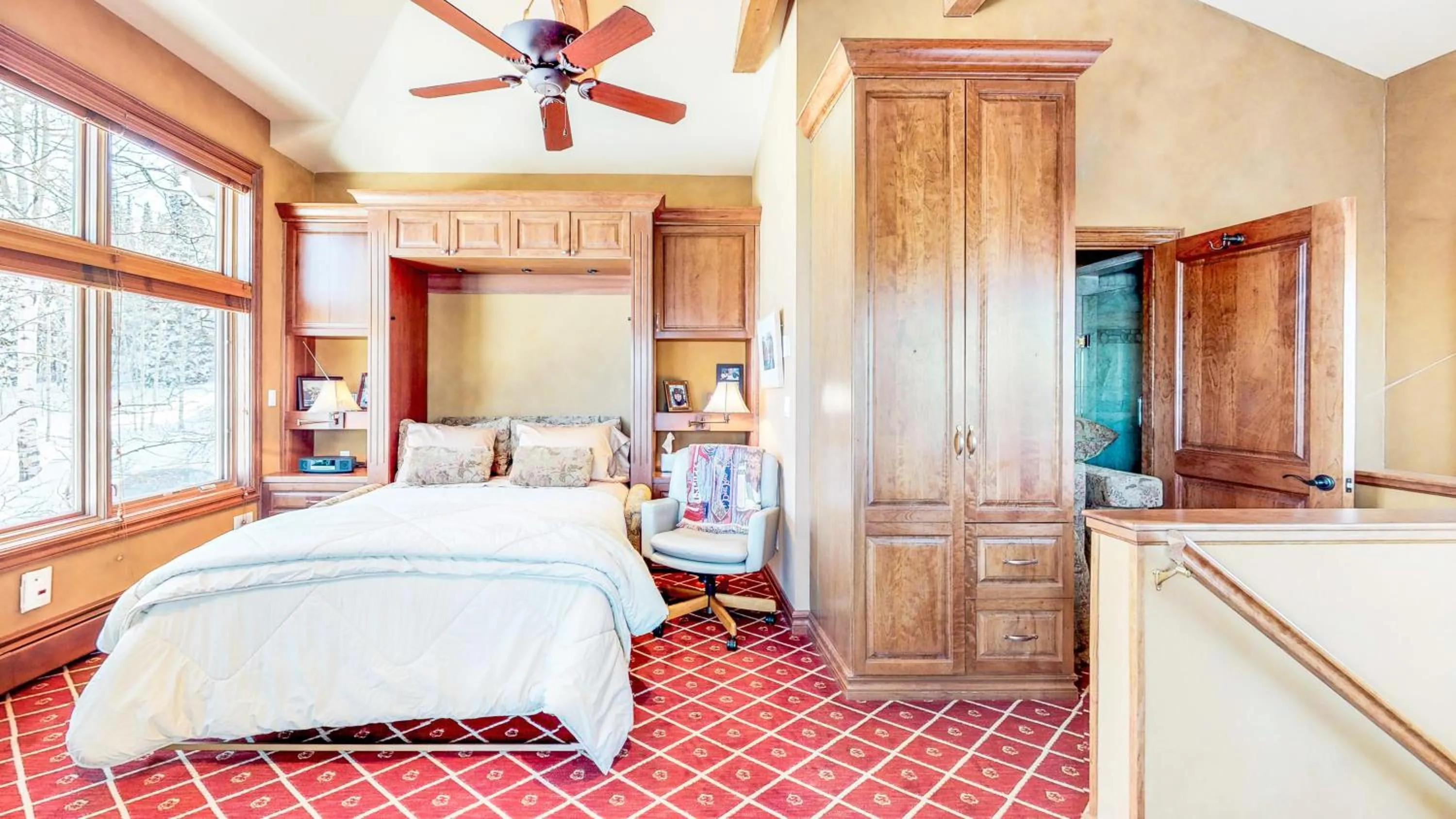 Bedroom, Bed in Trails Edge by Snowmass Vacations