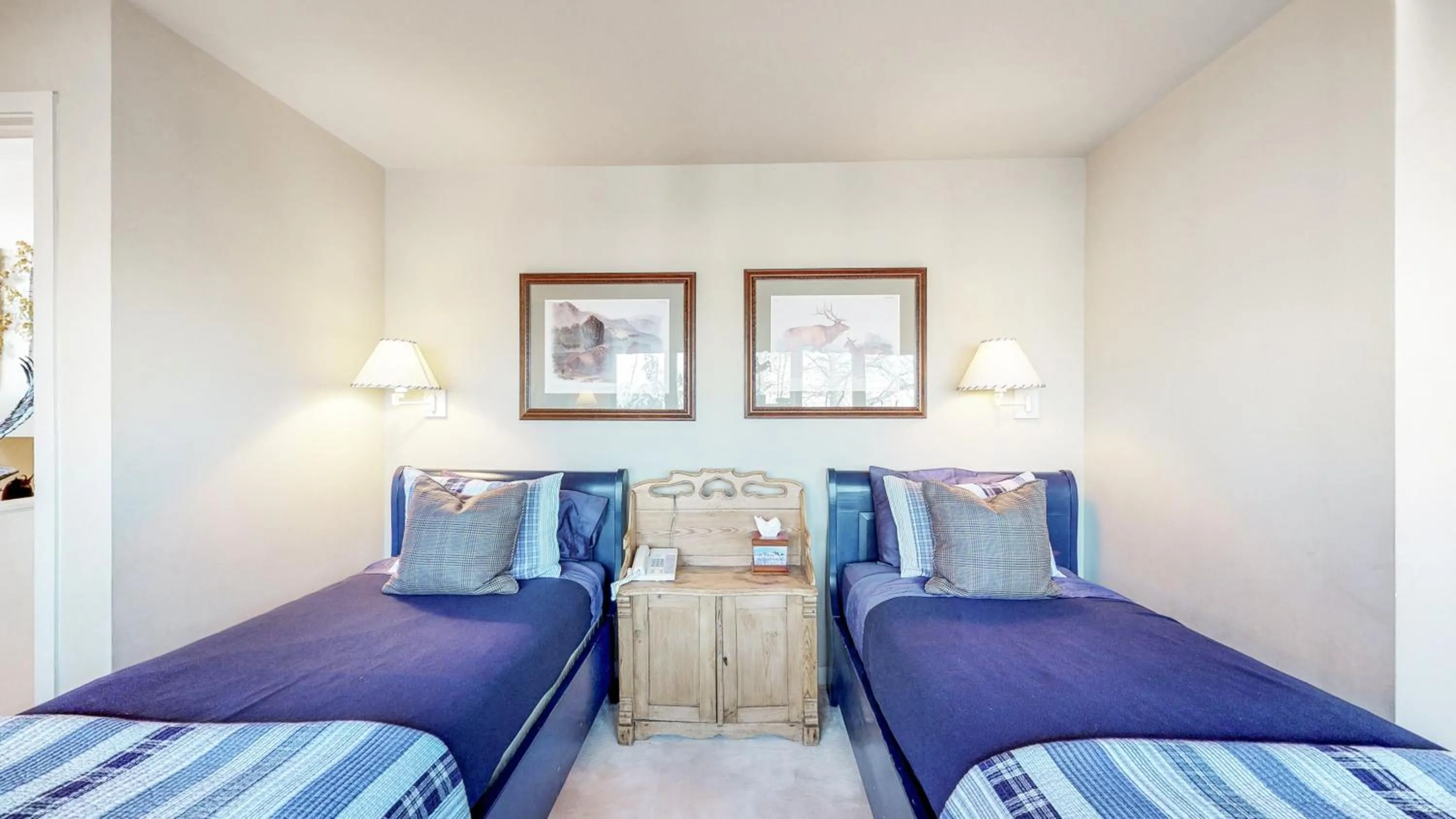 Bedroom, Bed in Trails Edge by Snowmass Vacations
