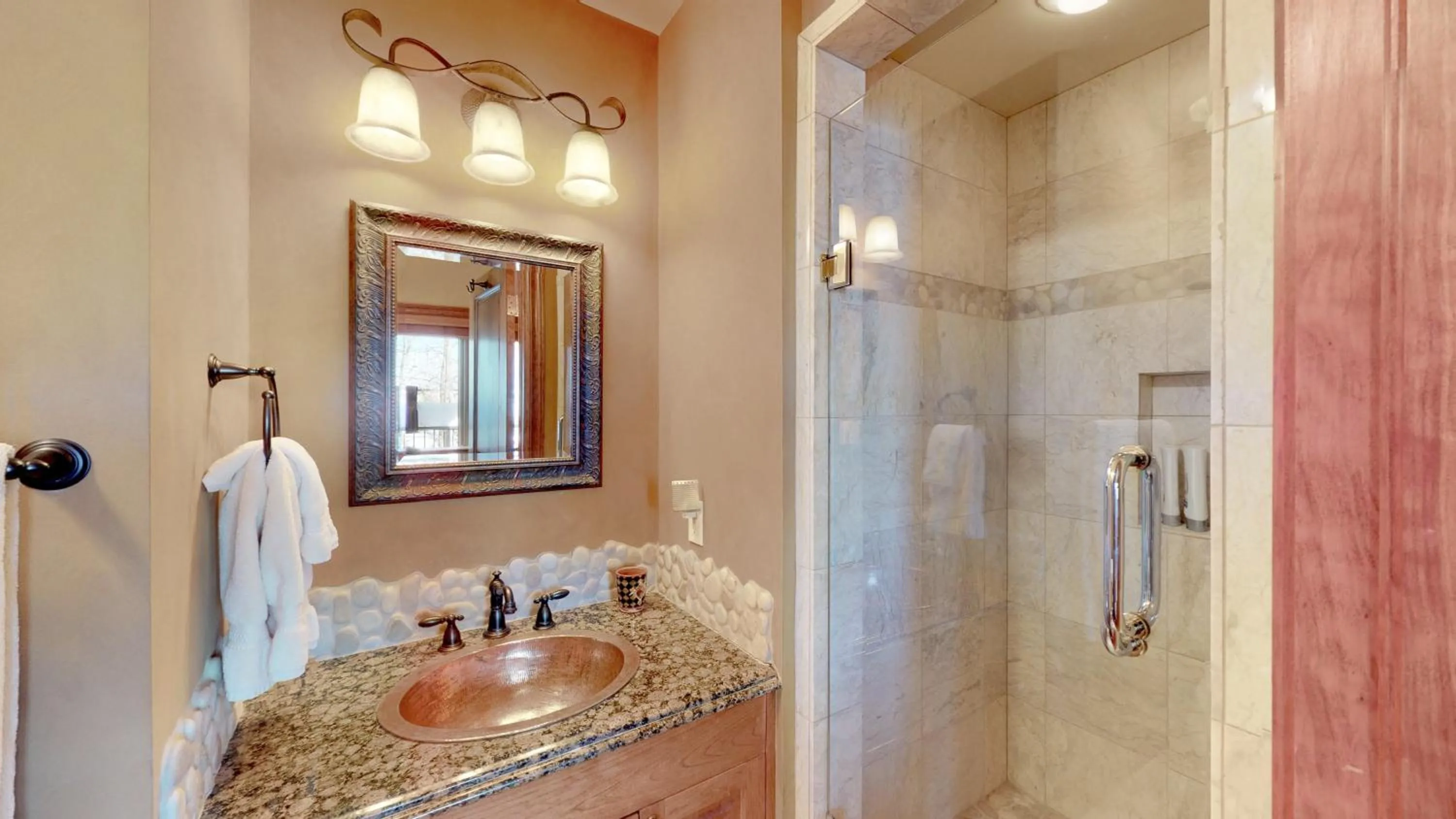 Bathroom in Trails Edge by Snowmass Vacations