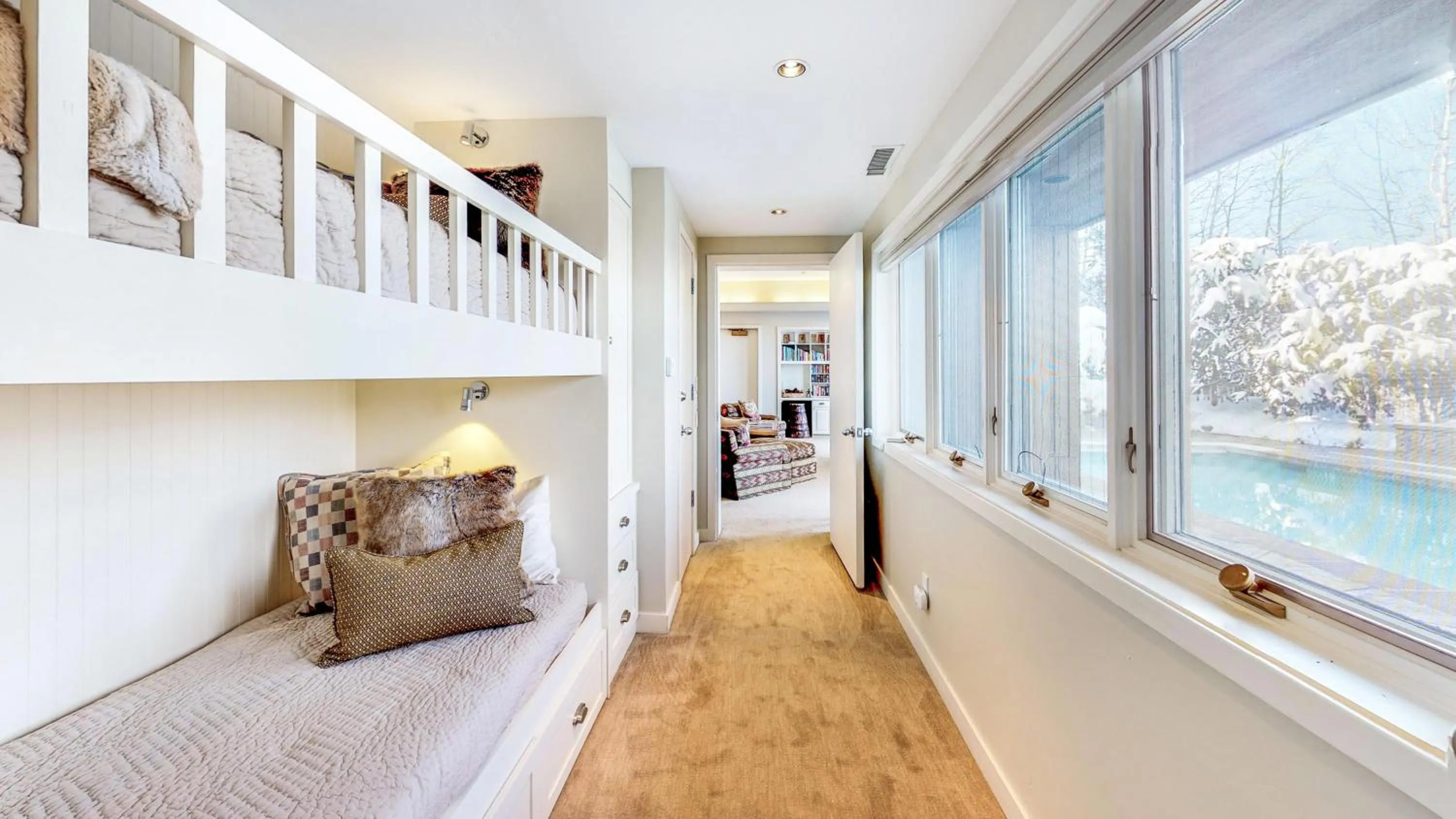 Bedroom, Bed in Trails Edge by Snowmass Vacations
