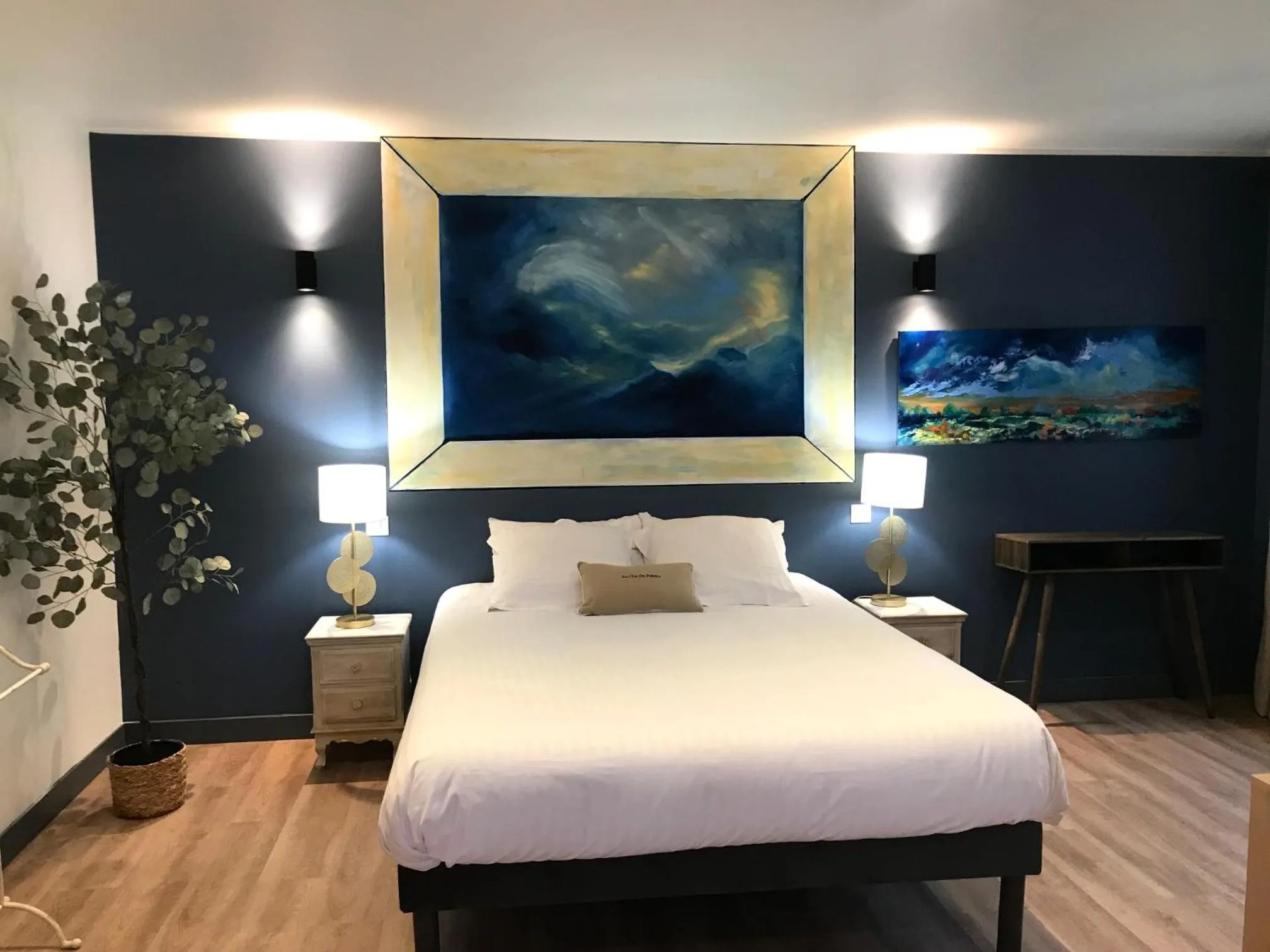 Bedroom, Bed in Le Clos du Peintre