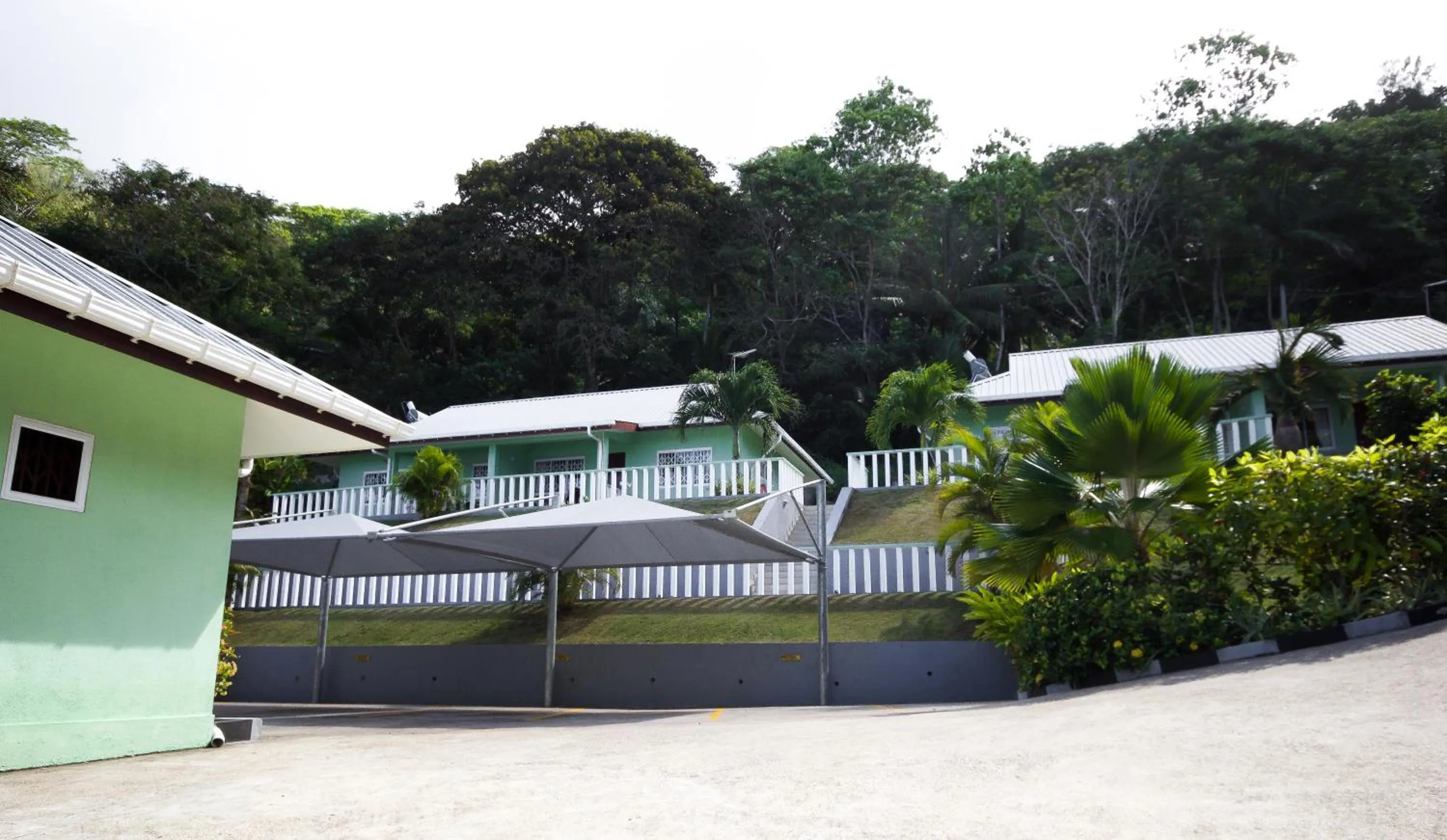 Balcony/Terrace in Surfers Beach Self Catering Chalets