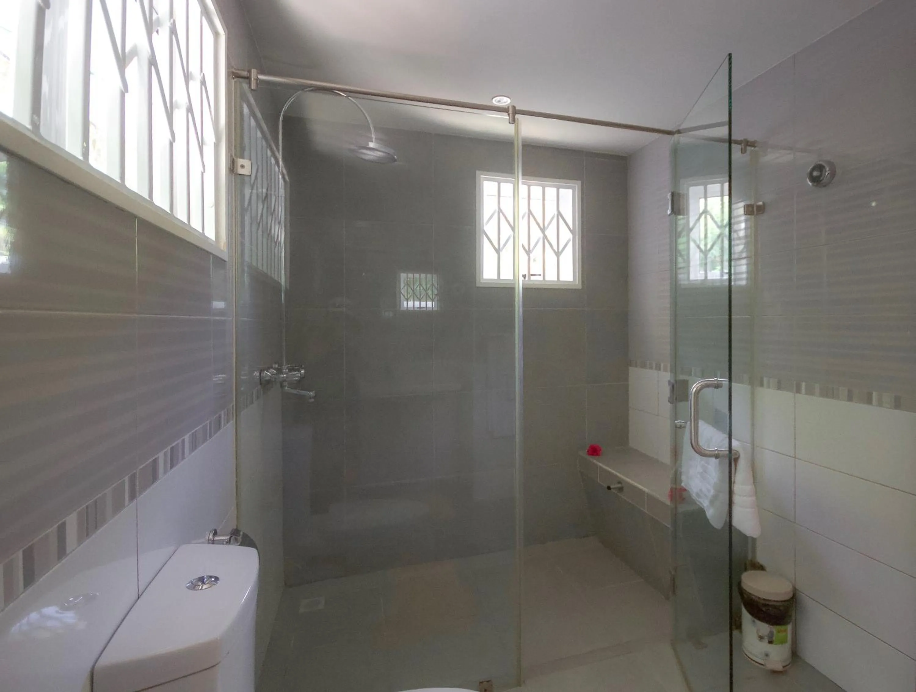 Shower in Surfers Beach Self Catering Chalets