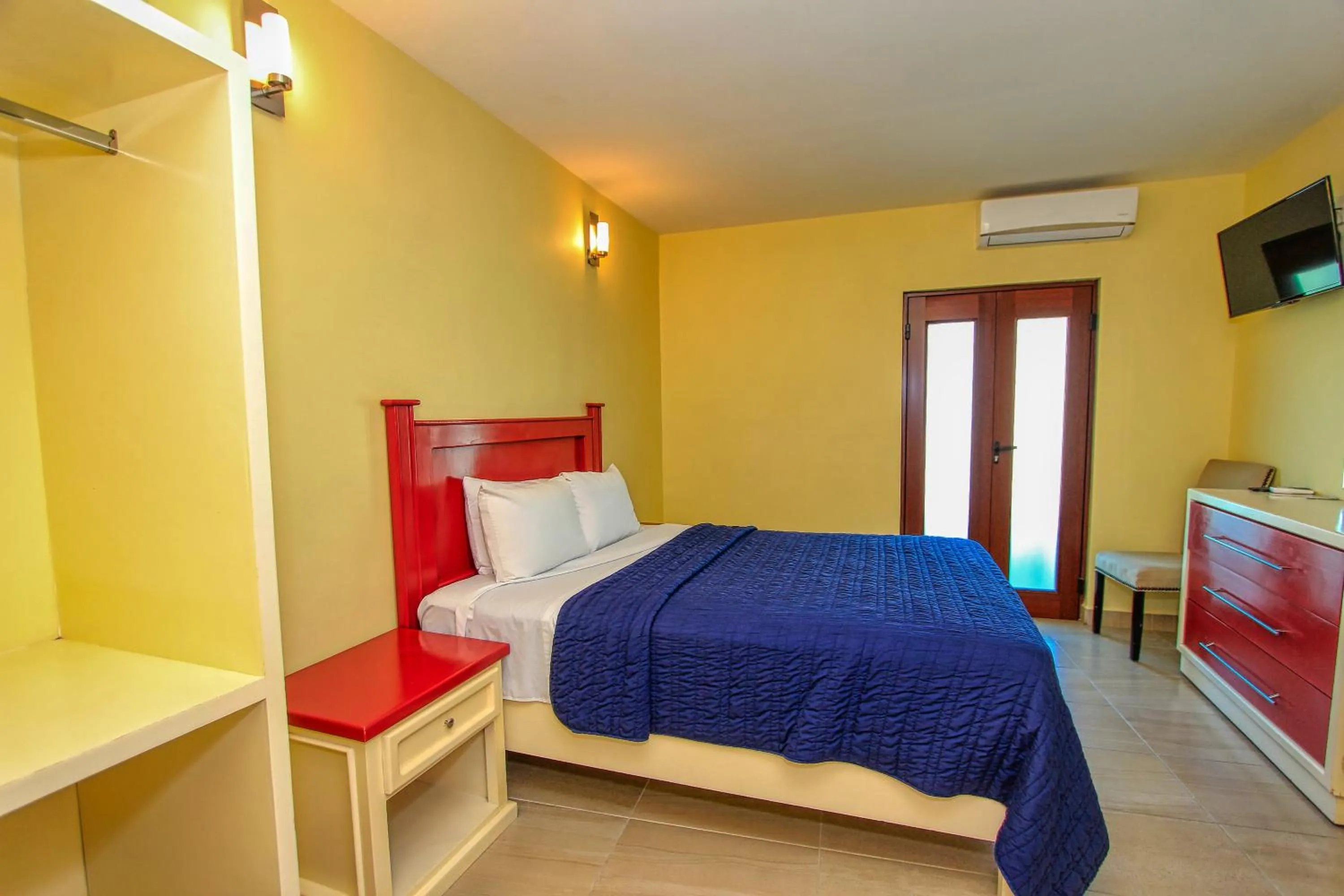 Bed in Hotel Santa Rita