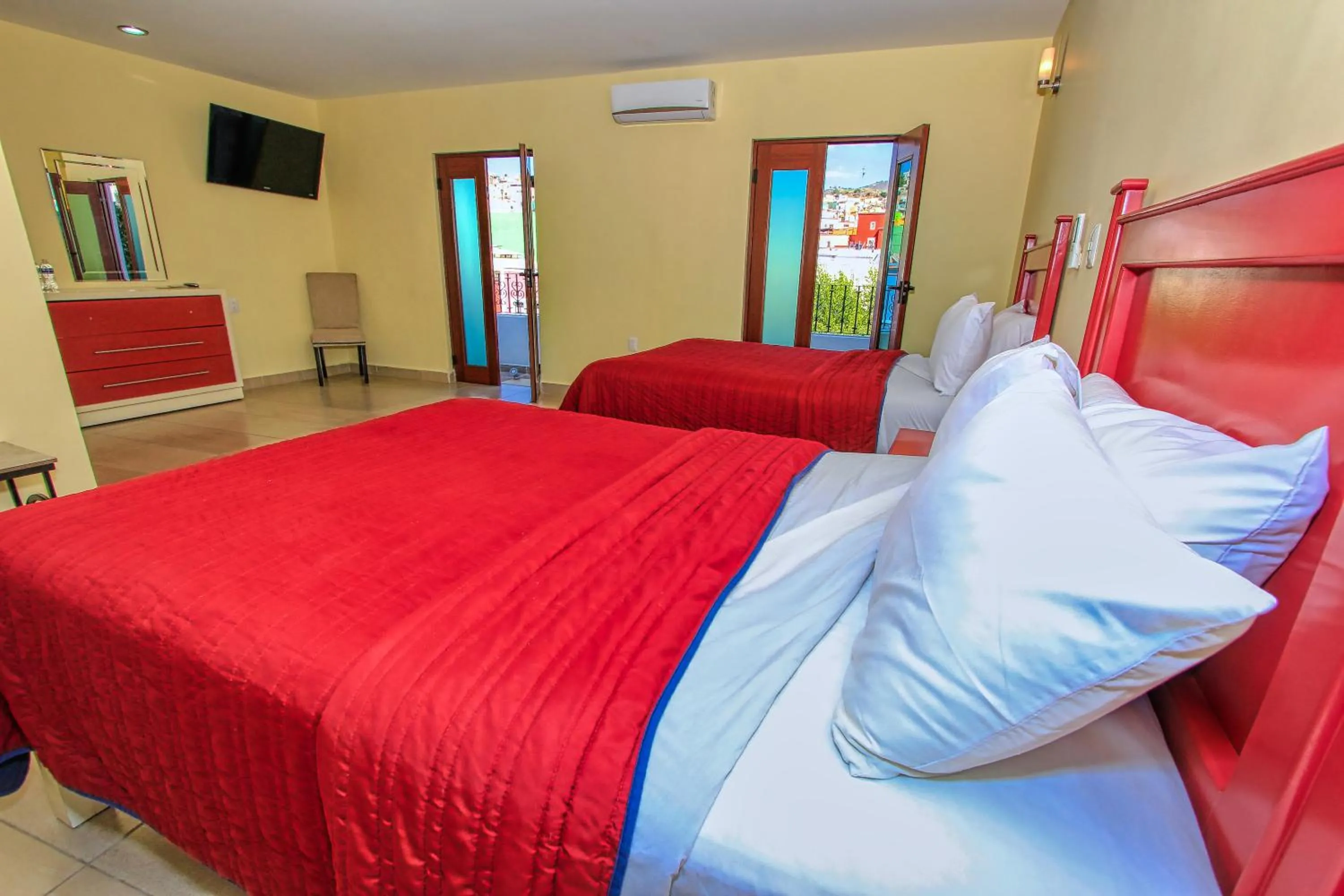 Bed in Hotel Santa Rita