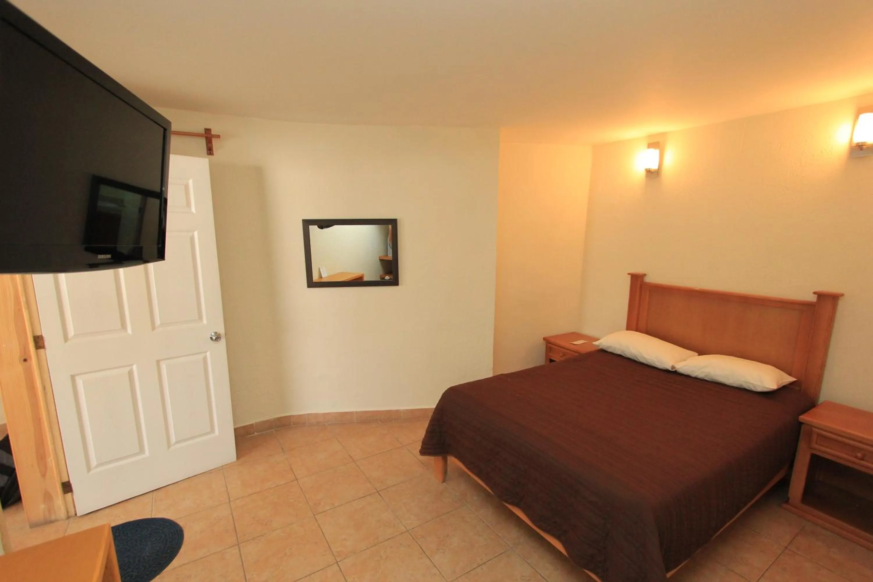 Bed in Hotel Santa Rita