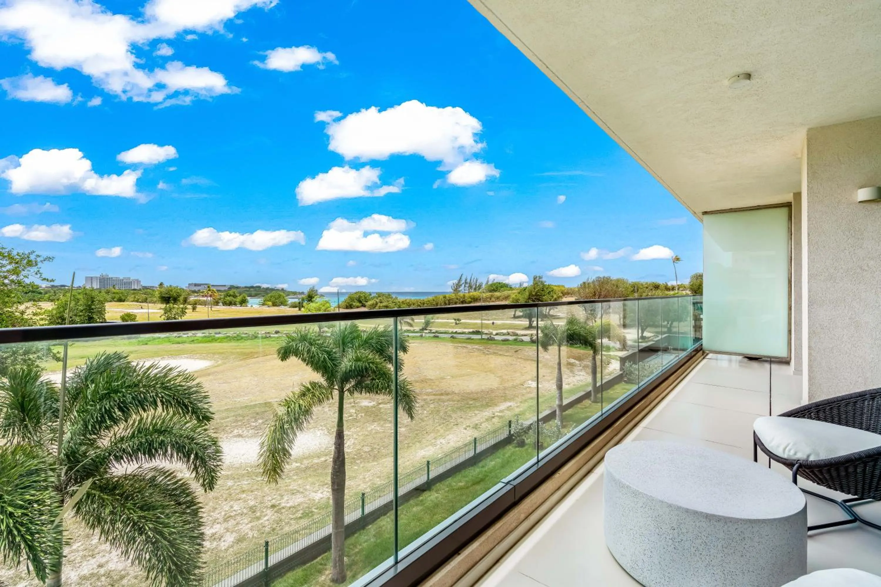 Patio in Fourteen at Mullet Bay