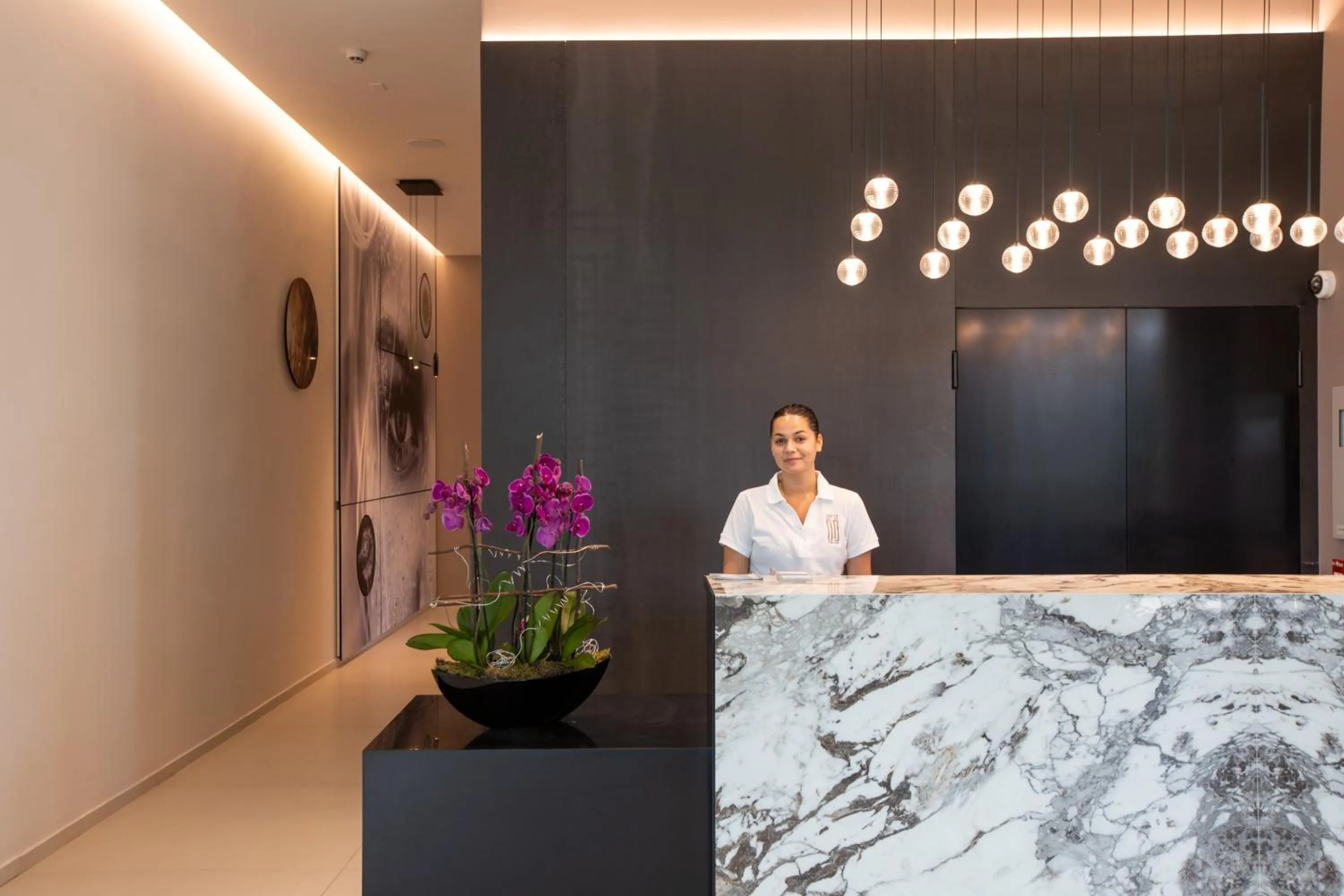 Lobby or reception in Fourteen at Mullet Bay